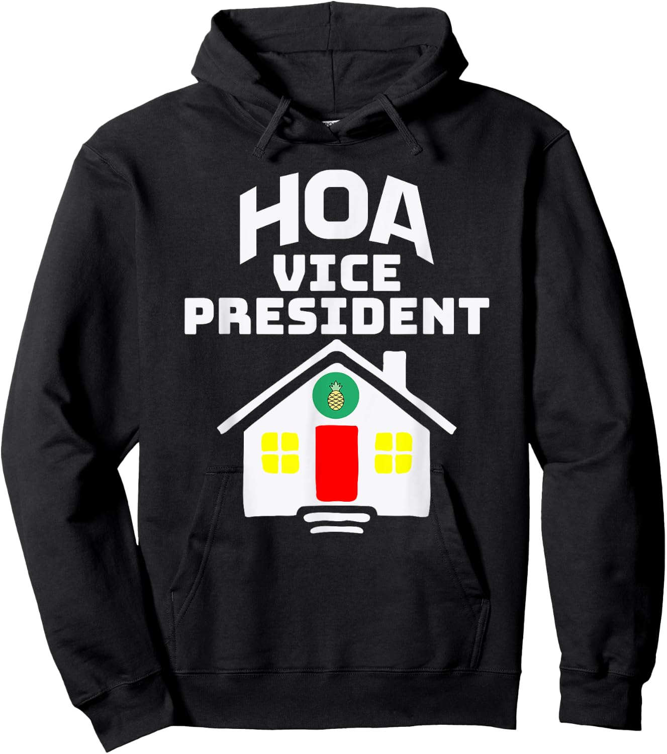 HOA Homeowners Association Vice President Hoodie - Hoodie | Black