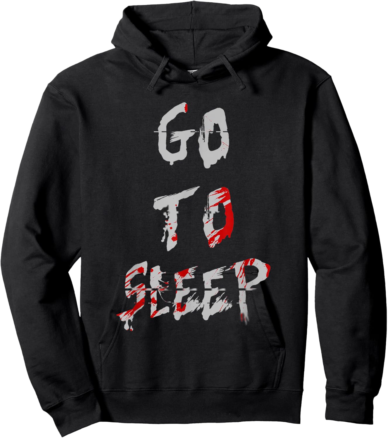 Jeff The Killer Go To Sleep Bloody Shirt Hoodie - Hoodie | Black
