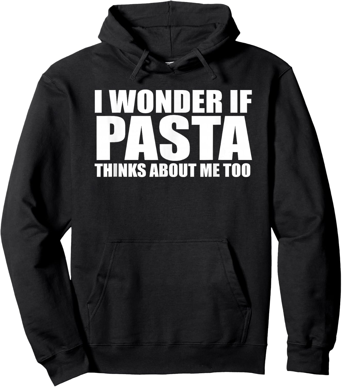 Funny Pasta Gift Shirt Hoodie - Hoodie | Black