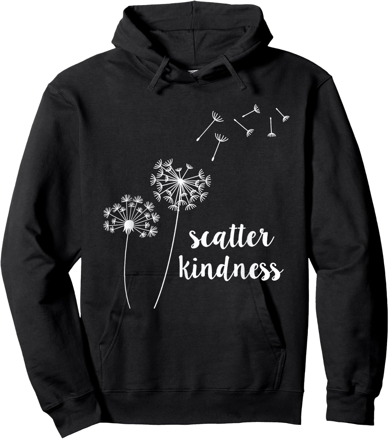 Scatter Kindness Hoodie - Hoodie | Black