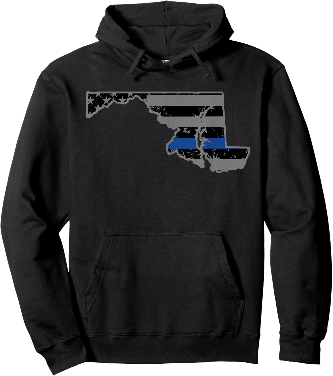 Maryland State Police Maryland State Trooper Baltimore Shirt Hoodie - Hoodie | Black