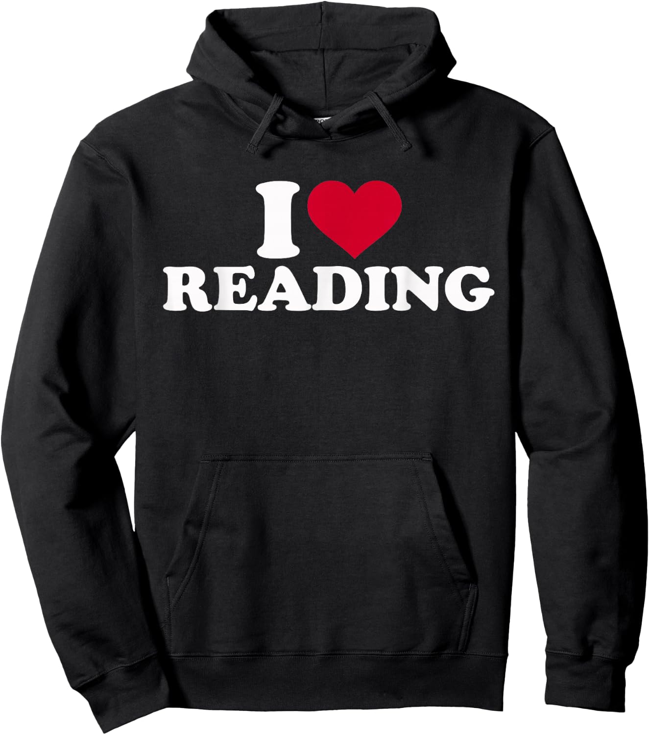 I Love to Read Hoodie - Hoodie | Black