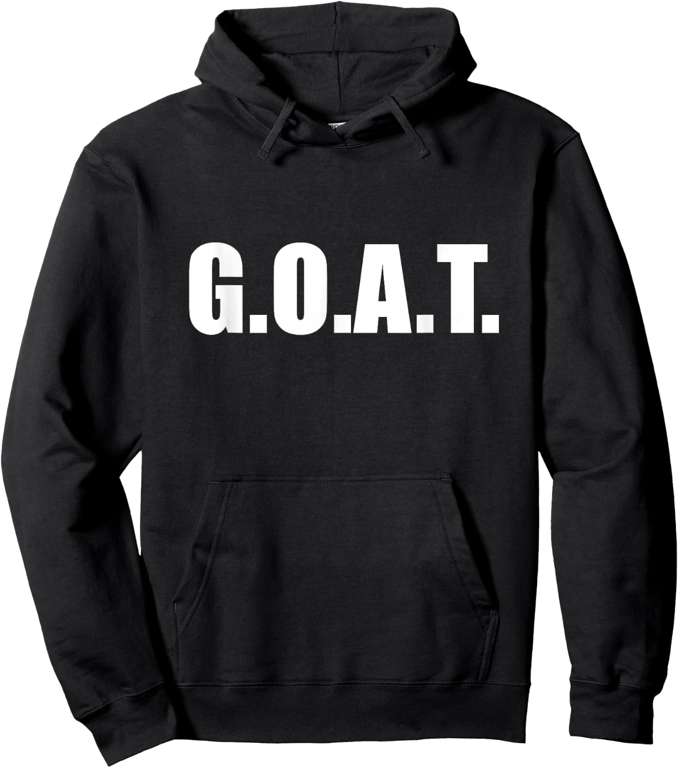 G.O.A.T Greatest of all Time Hoodie - Hoodie | Black