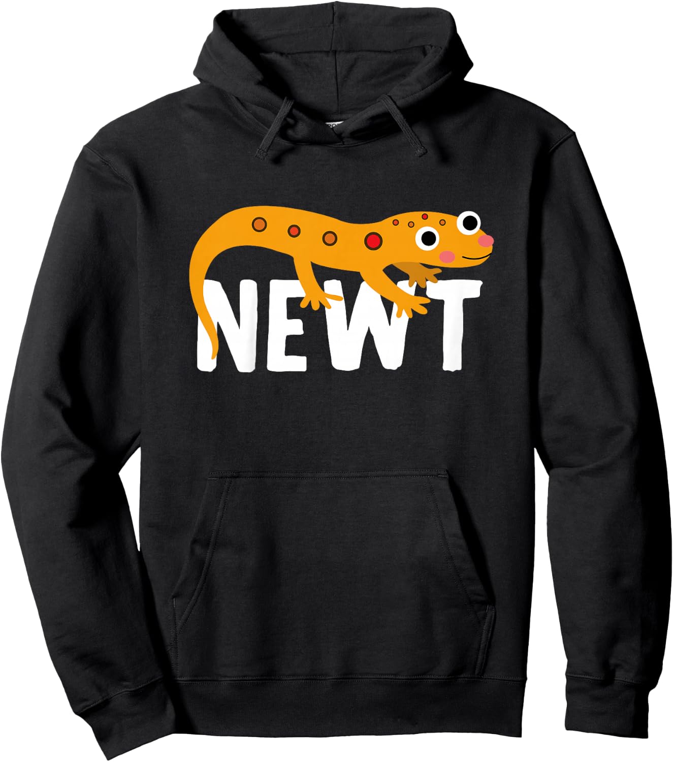 Newt Shirt For Boys Or Girls | Cute Newt Gift Hoodie - Hoodie | Black
