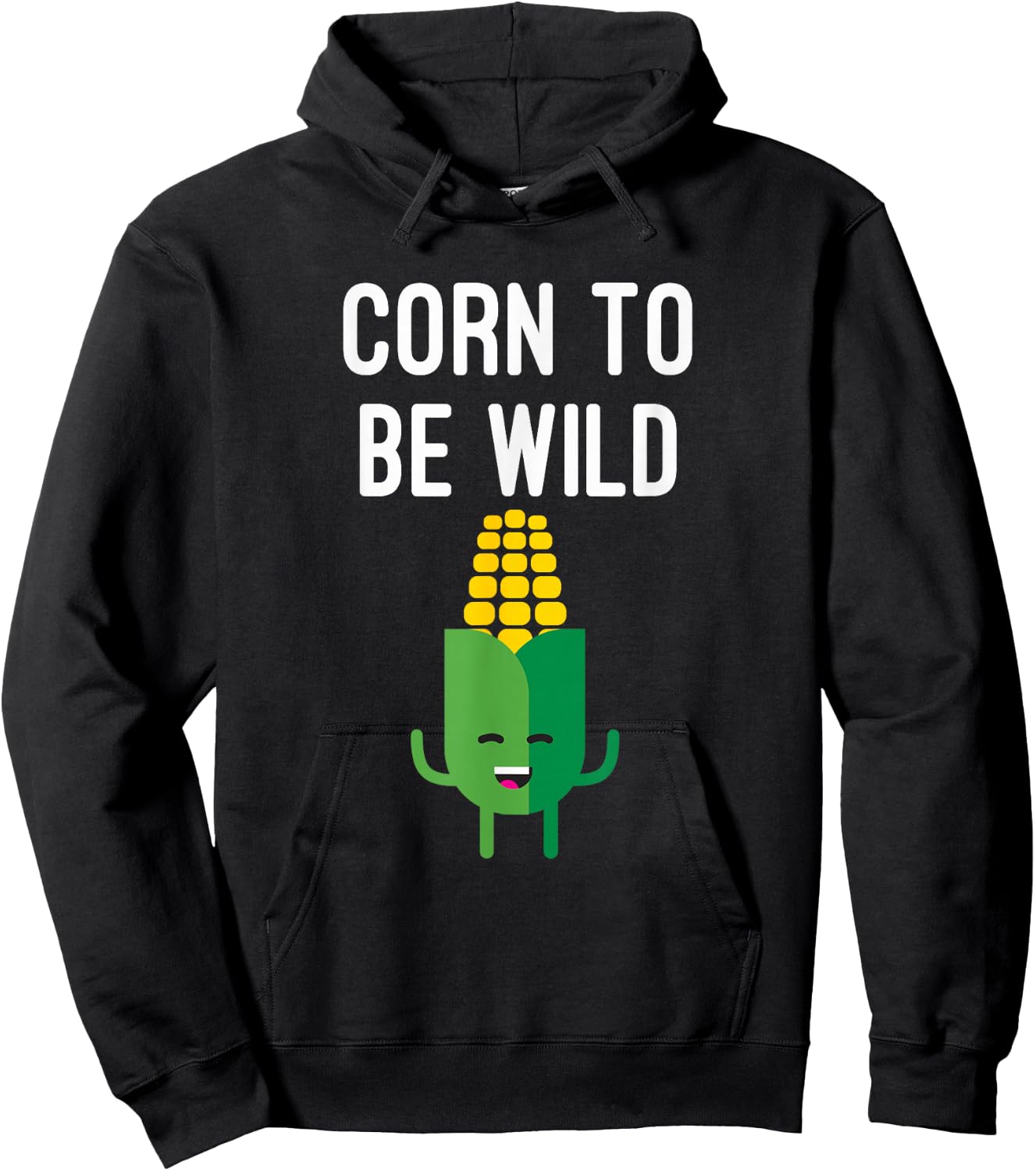 Corn To Be Wild Hoodie - Hoodie | Black