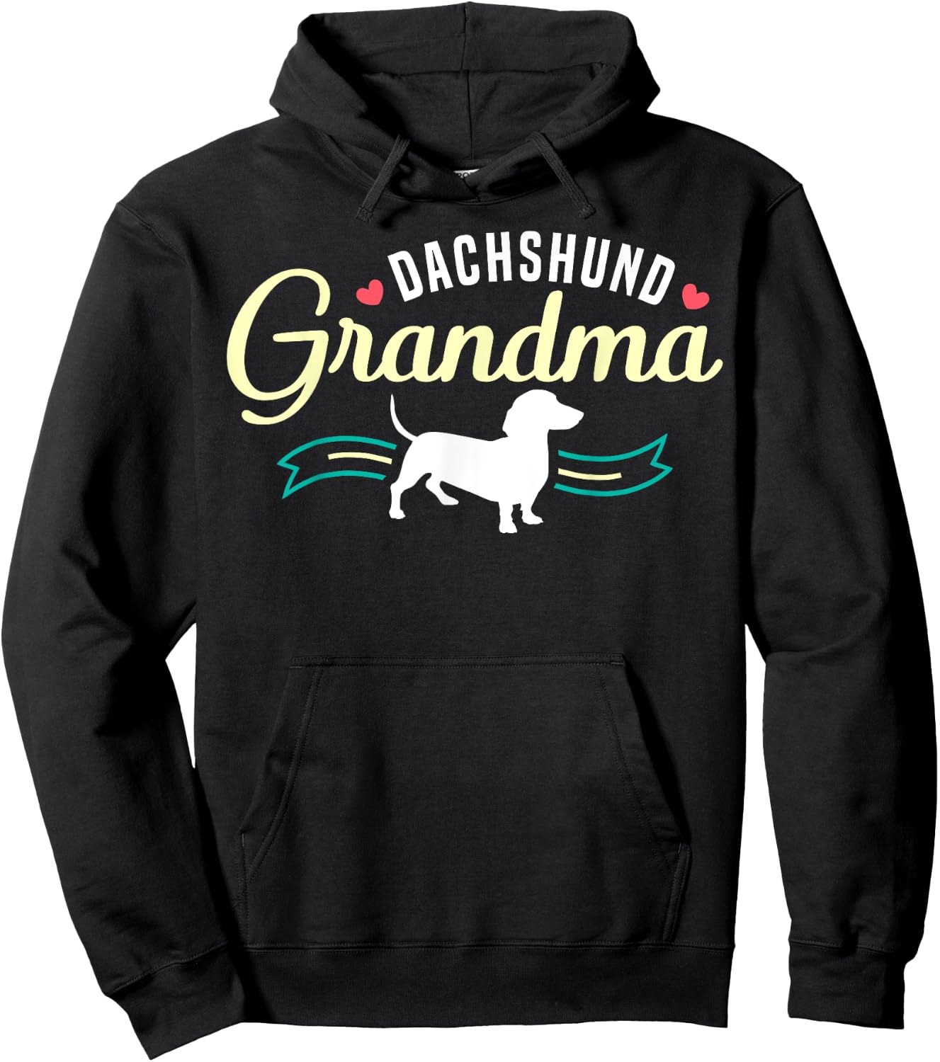 Dachshund Dog Dachshund Grandma Women Hoodie - Hoodie | Black