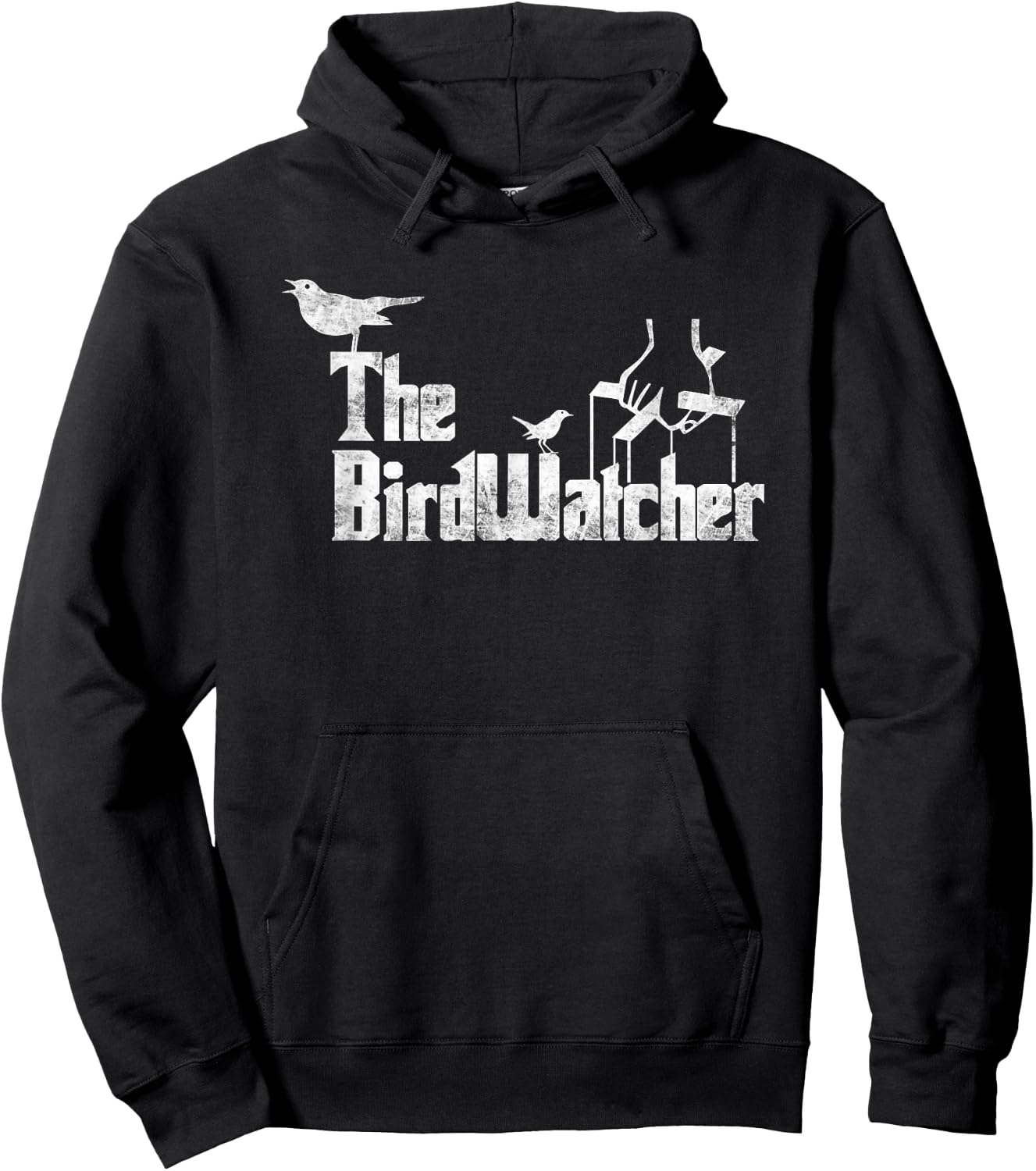 Bird Watching - Funny Bird Watcher Hoodie - Hoodie | Black
