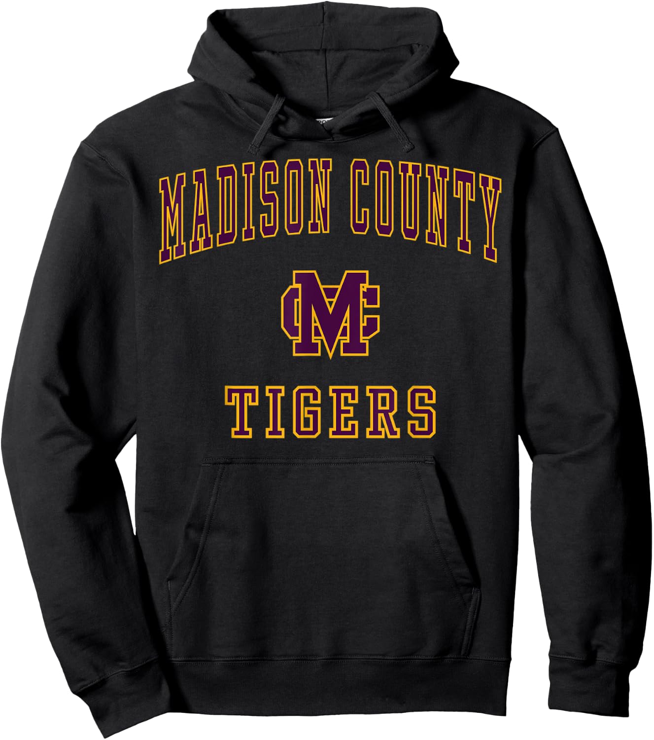 Madison County High School Tigers C1 Hoodie - Hoodie | Black