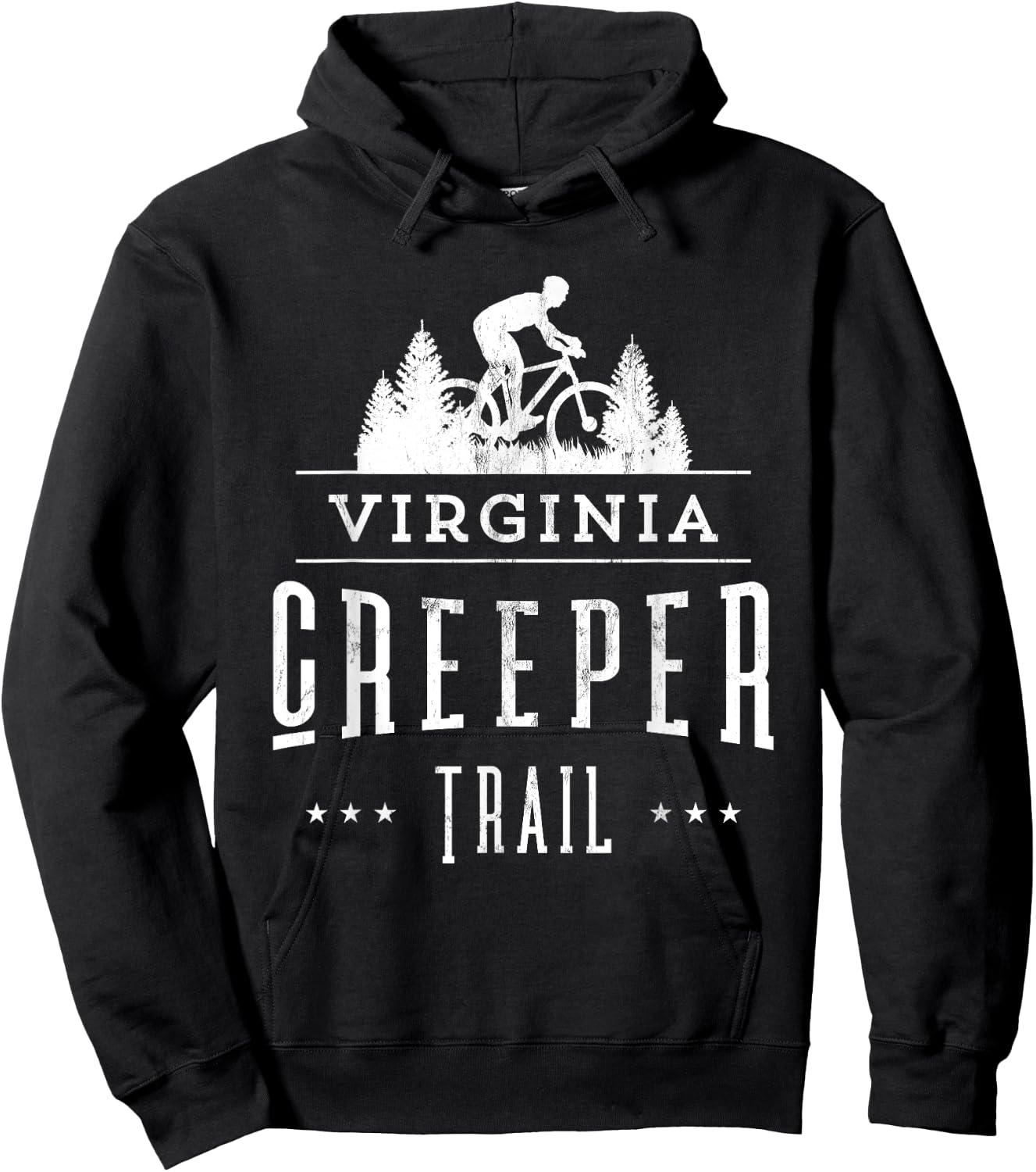 Virginia Creeper Trail Hoodie - Hoodie | Black