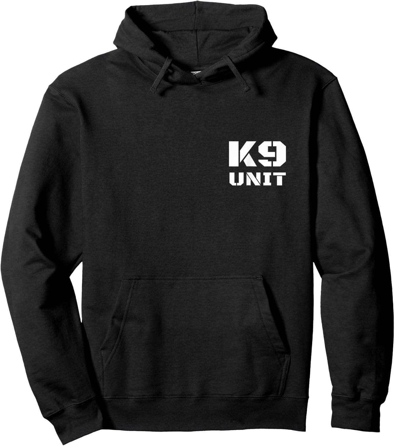 K9 Unit Uniform K-9 Team Officer Police Dog Handler On Duty Hoodie - Hoodie | Black