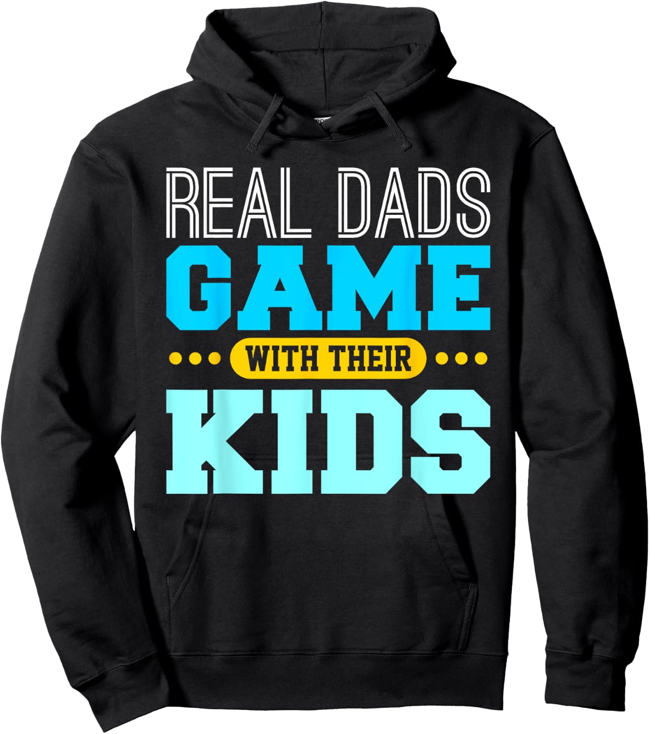 Gaming Fathers Day Gamer Dad Shirt Gift from Son or Daughter Hoodie - Hoodie | Black