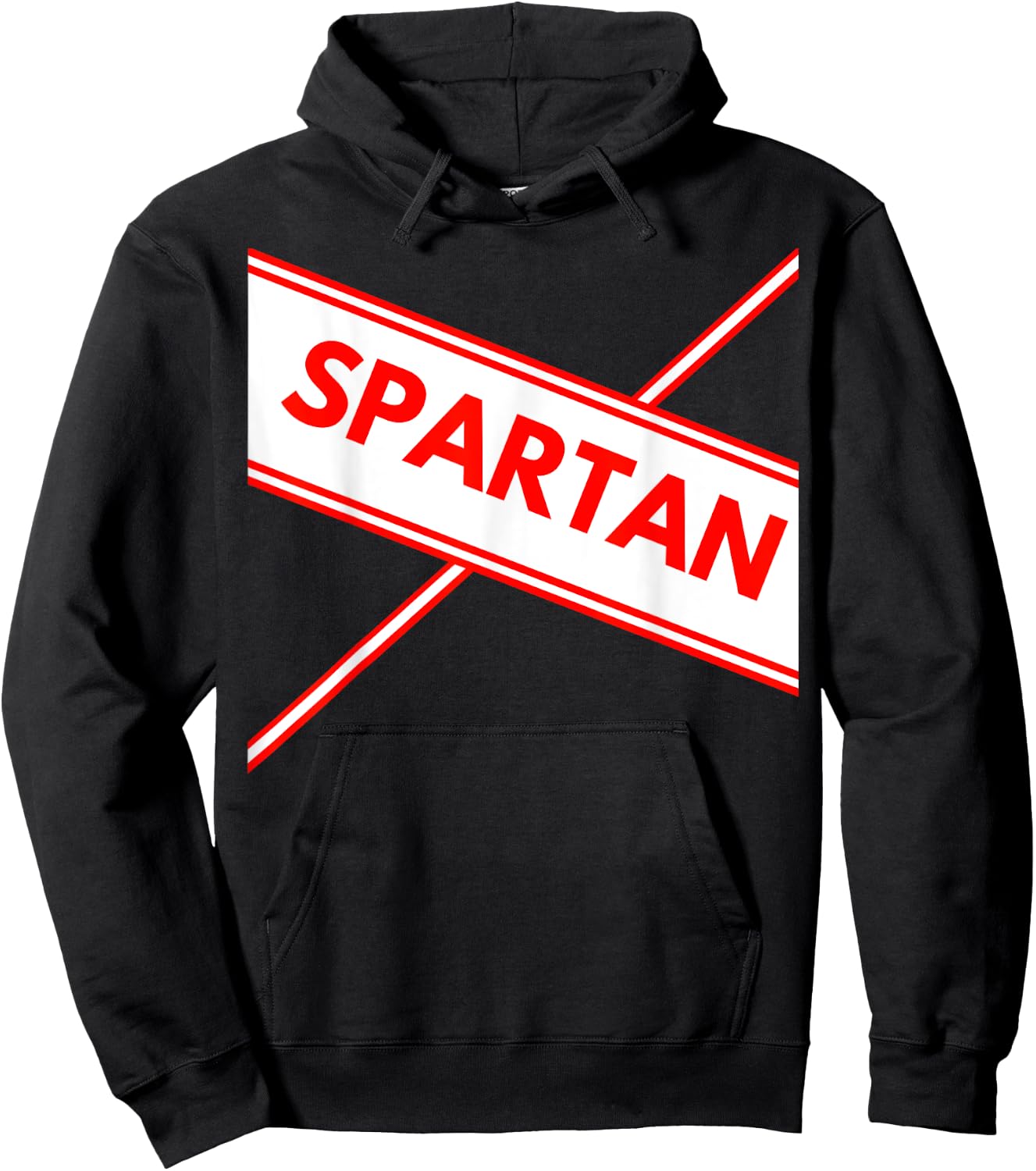 Spartan Cheerleader Easy Halloween Costume Design Hoodie - Hoodie | Black