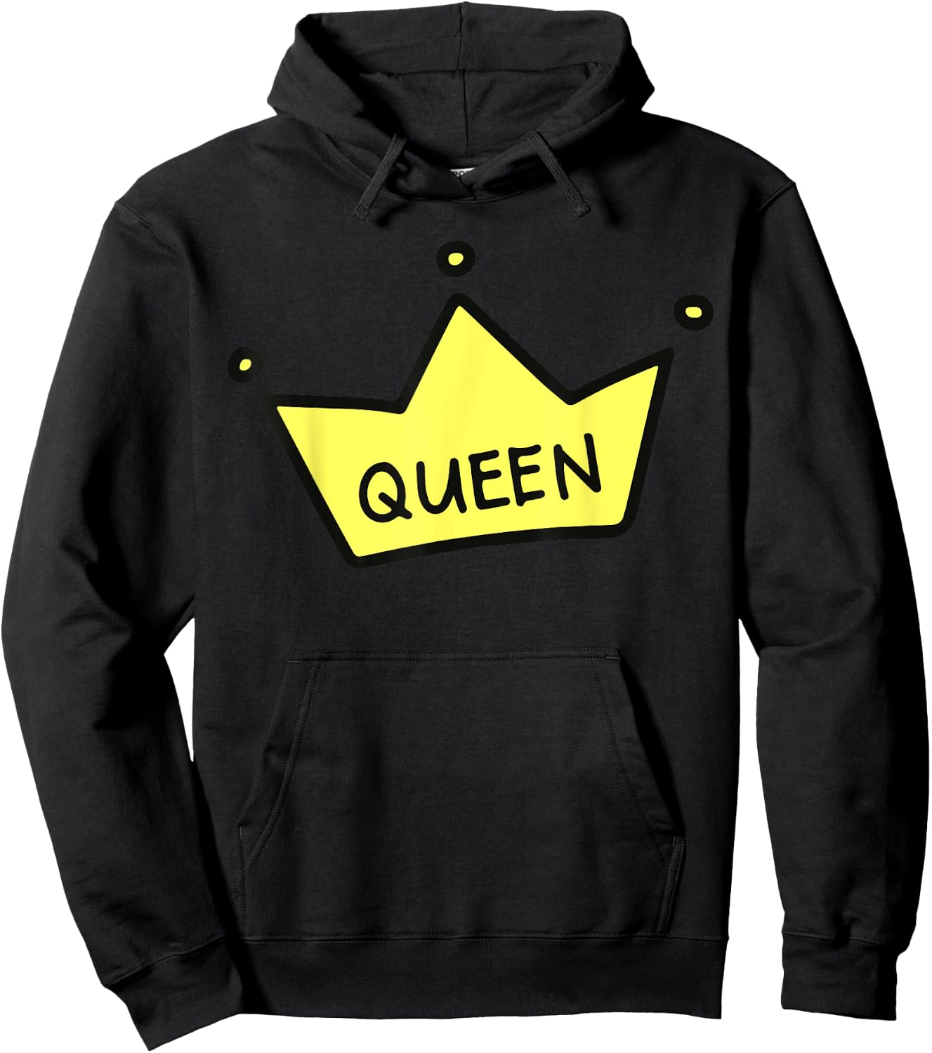 Queen of Everything Shirt Queen of Hearts Drama Queen Hoodie - Hoodie | Black