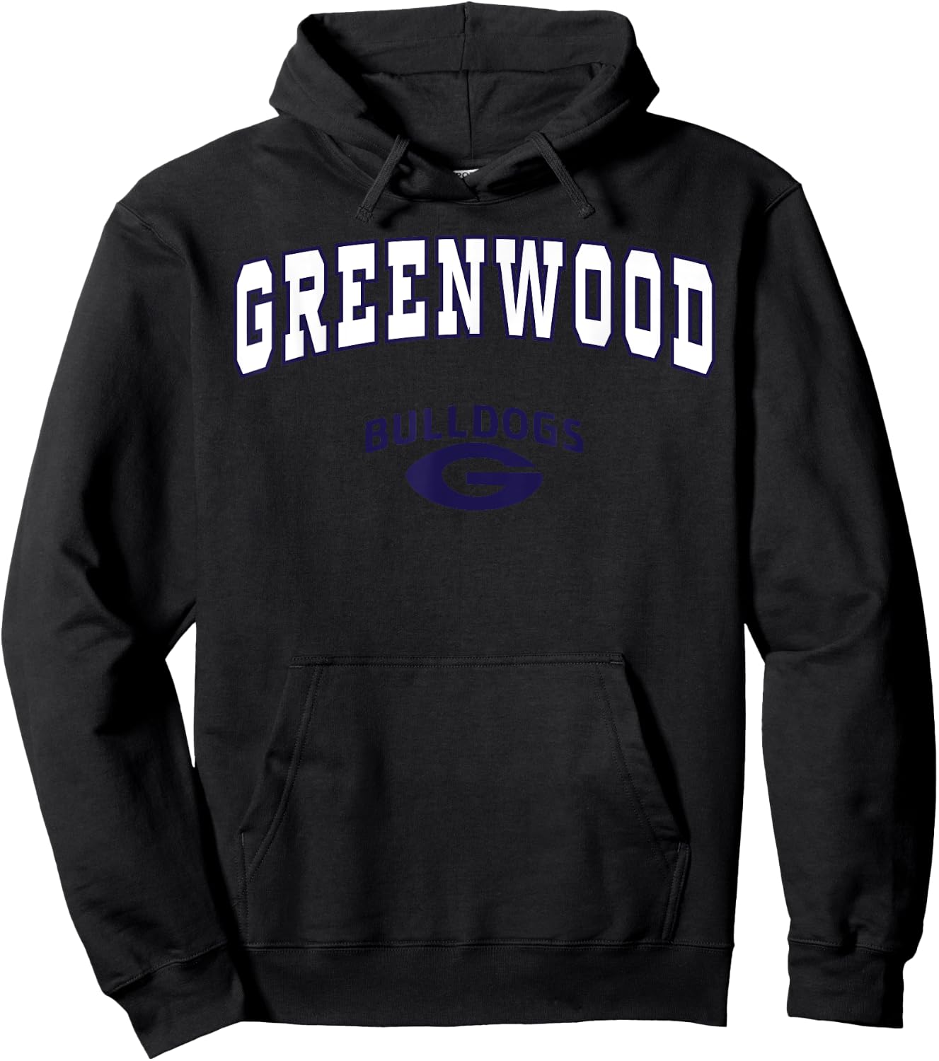 Greenwood High School Bulldogs C2 Hoodie - Hoodie | Black