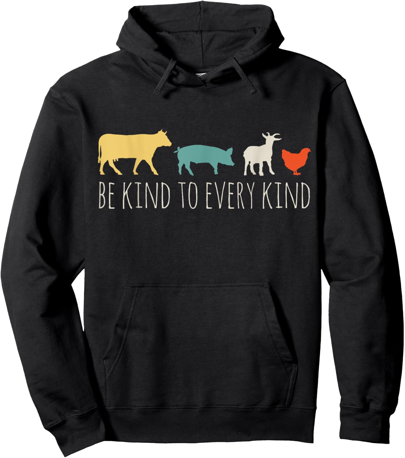 Vegan Hoodie - Hoodie | Black