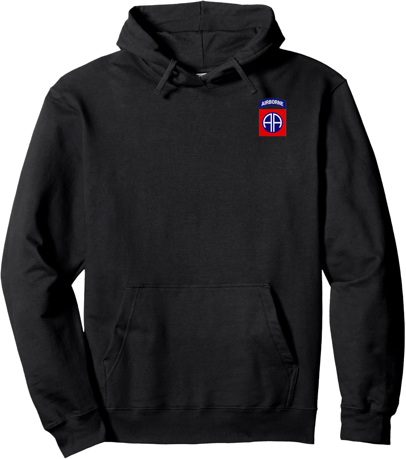 82nd Airborne T Shirt Hoodie - Hoodie | Black