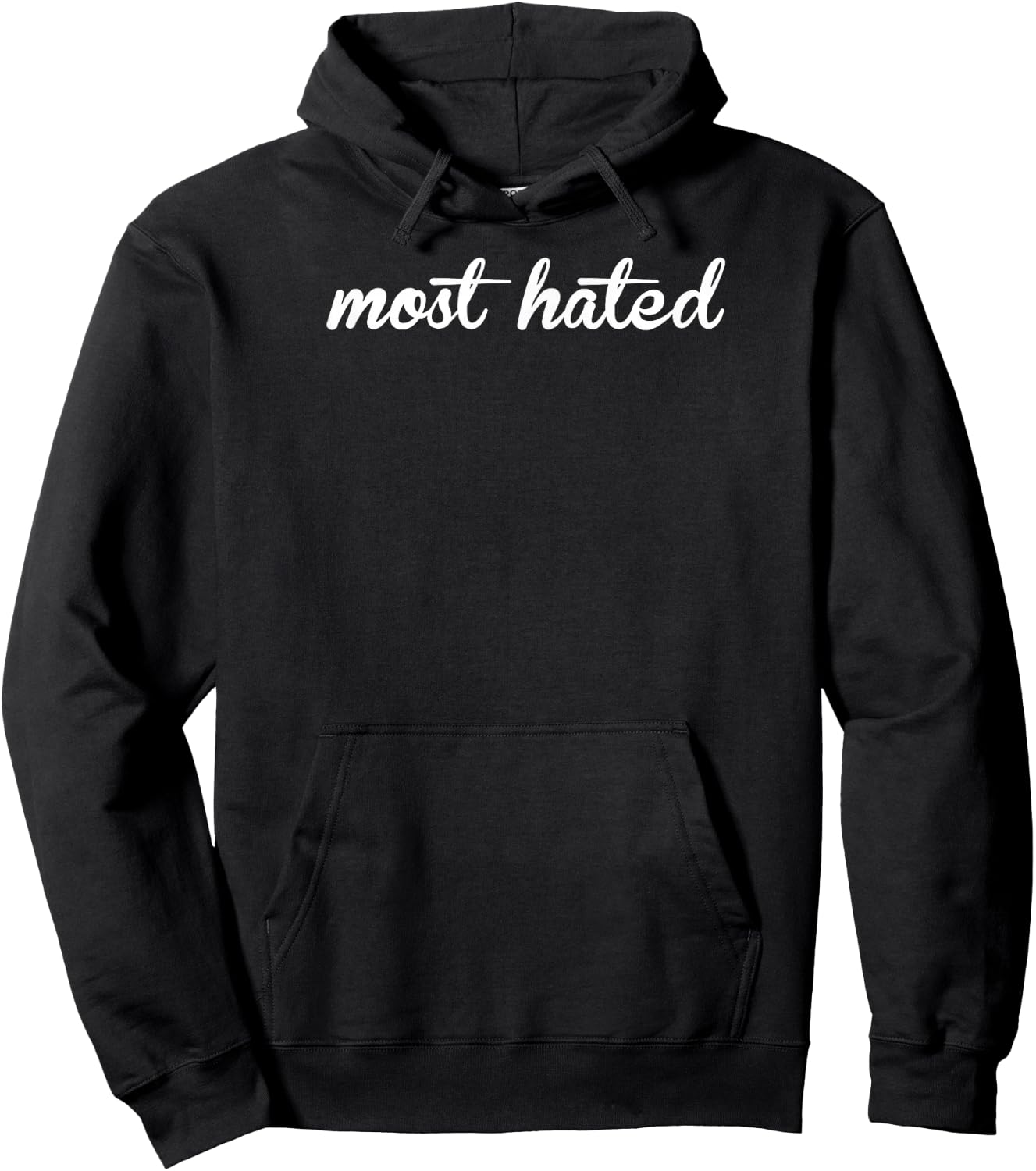 Most hated shirt Hoodie - Hoodie | Black