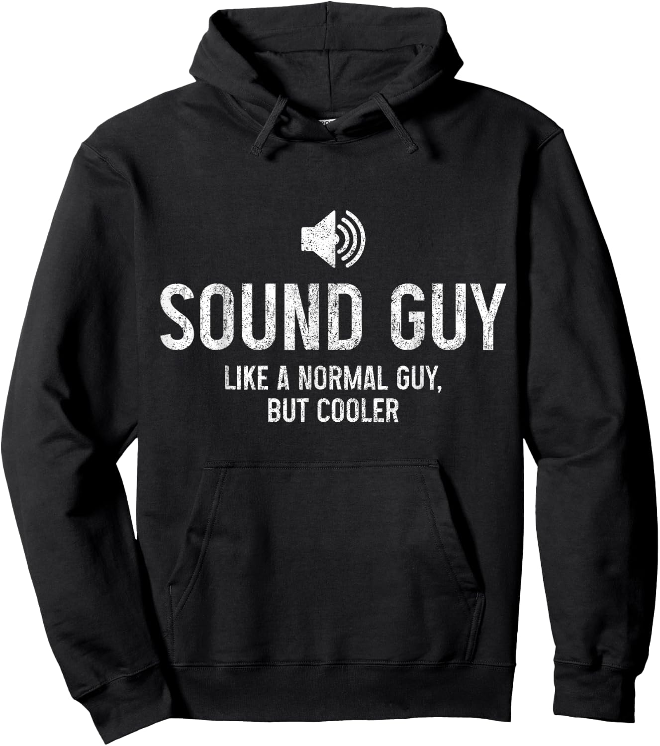 Sound Guy Audio Engineer Sound Technician Funny Hoodie - Hoodie | Black