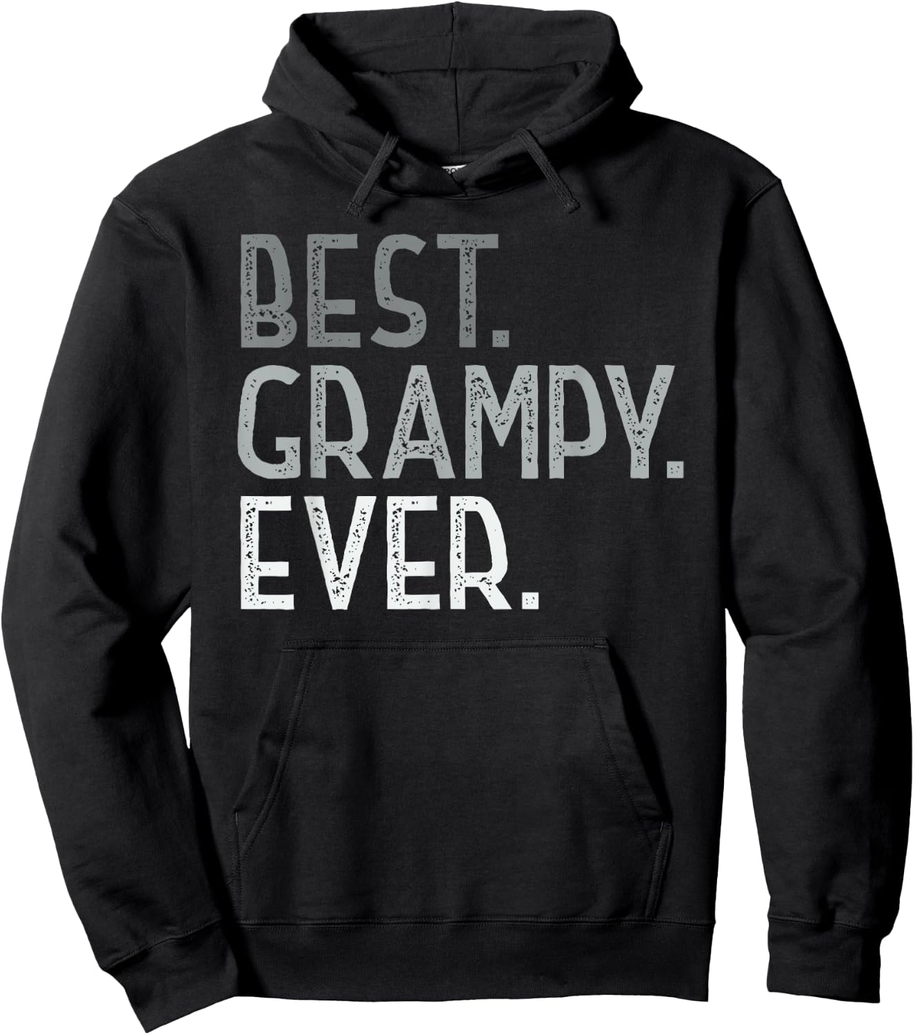 Best Grampy Ever Gifts from Grandchildren Cute Grampy Hoodie - Hoodie | Black