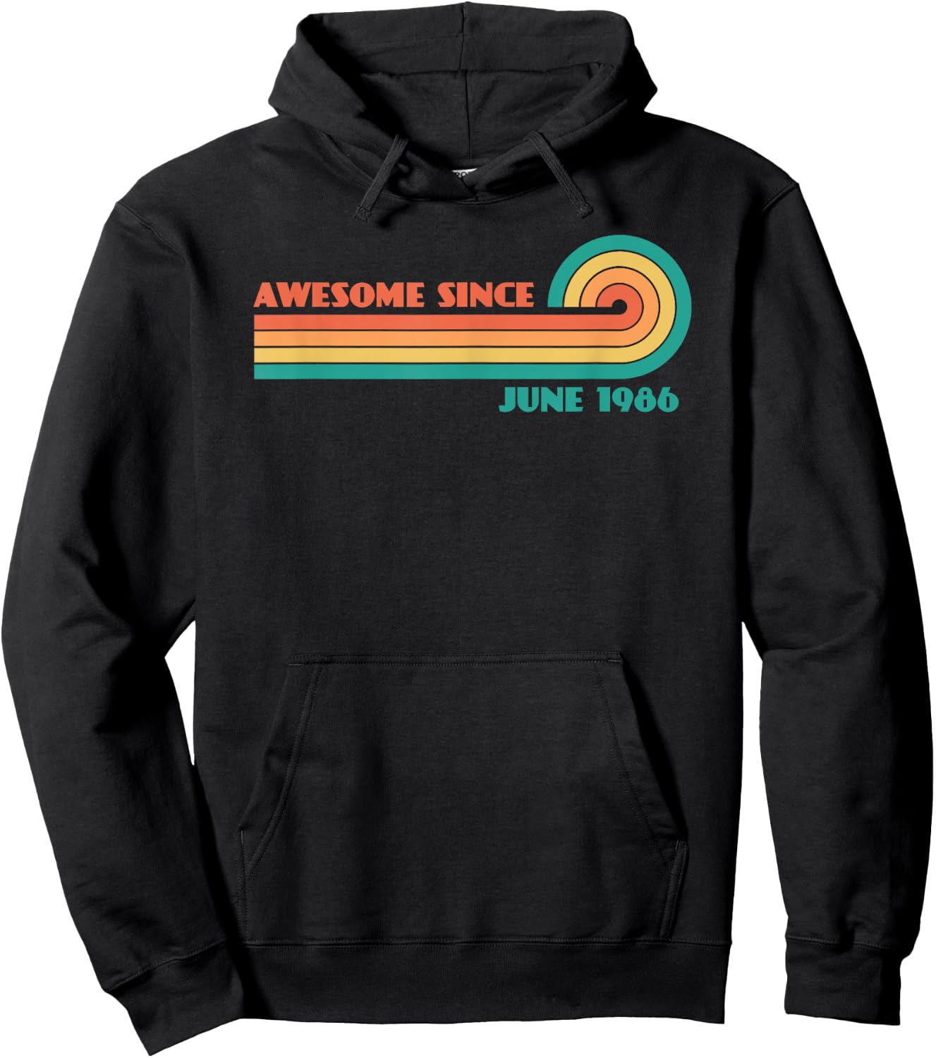Awesome Since June 1986 Hoodie - Hoodie | Black