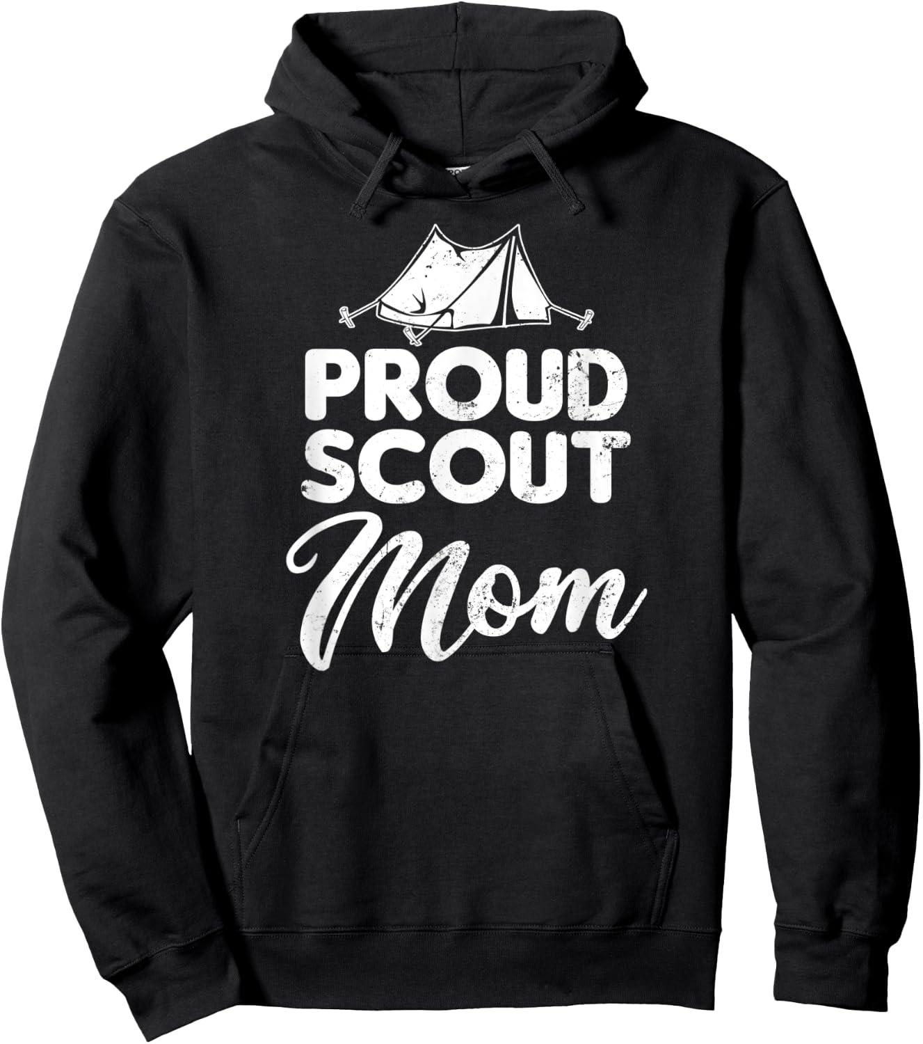 Scout Mom Shirt | Proud Parent Gift Hoodie - Hoodie | Black