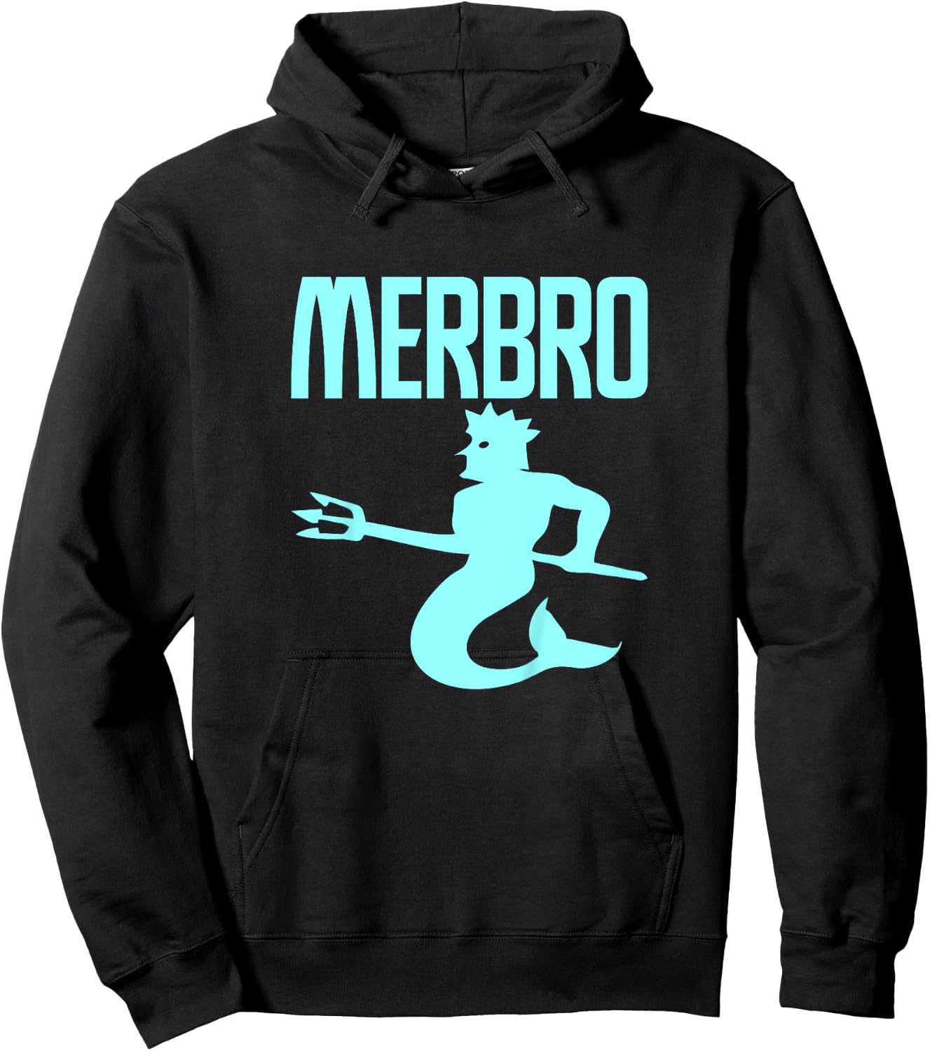 Majestic Merbro Swimming Merman Design For Boys Hoodie - Hoodie | Black