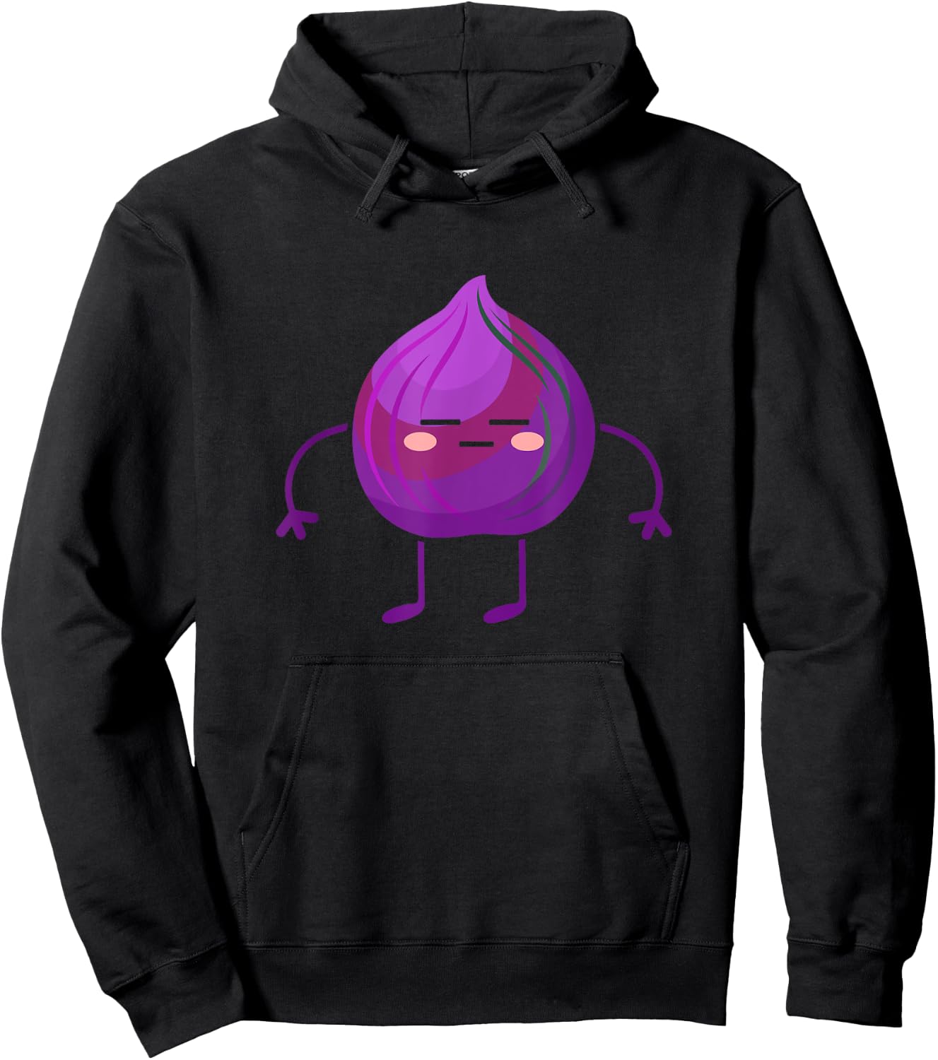 Red Onion - Vegetable Themed Outfit Gift Red Onion Lovers Hoodie - Hoodie | Black