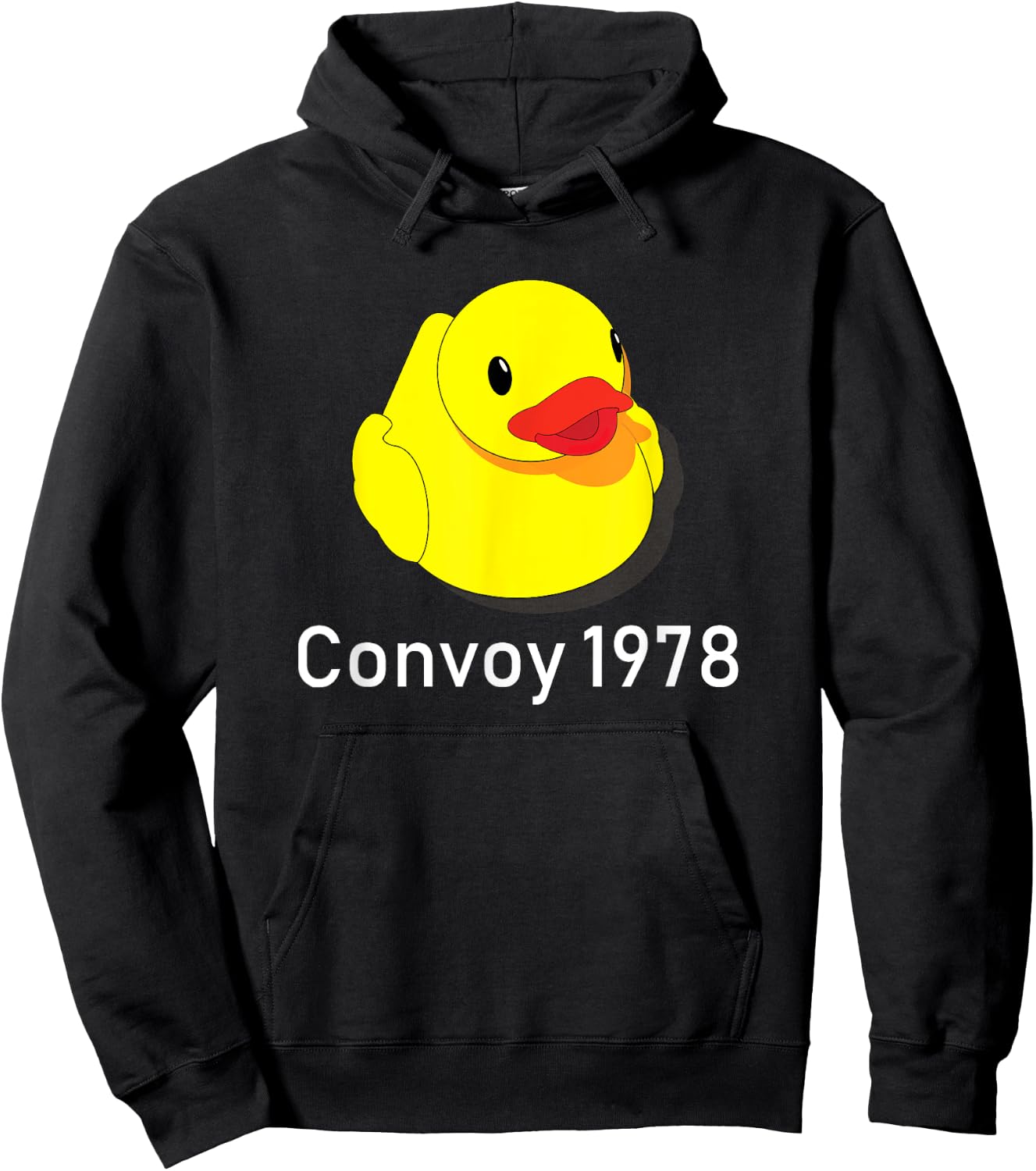 Convoy 1978 Country Music Lyrics Rubber Duck Redneck Shirt Hoodie - Hoodie | Black