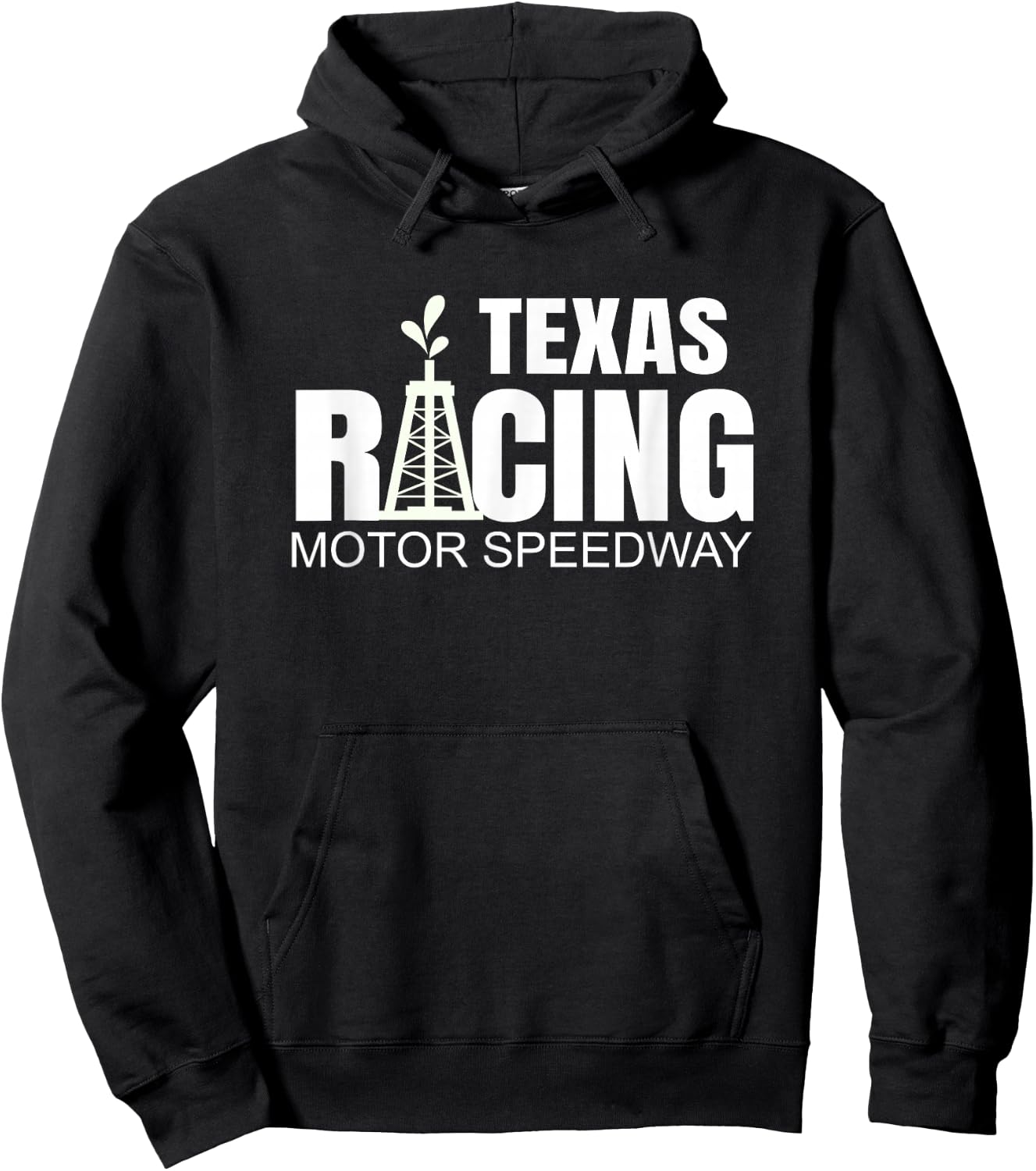 Texas Racing Gifts Texas Speedway Racetrack Car Racing Hoodie - Hoodie | Black