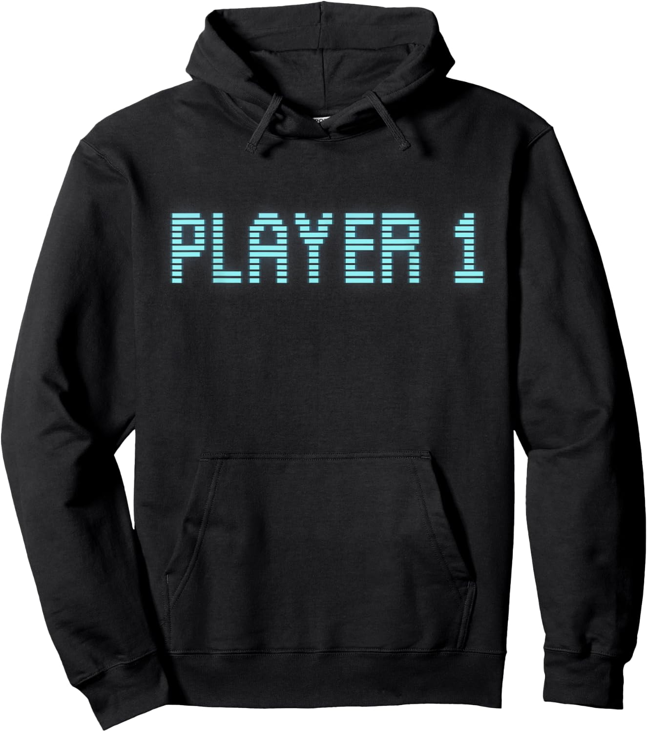 Player 1 Retro Arcade Cabinet Gaming Hoodie - Hoodie | Black