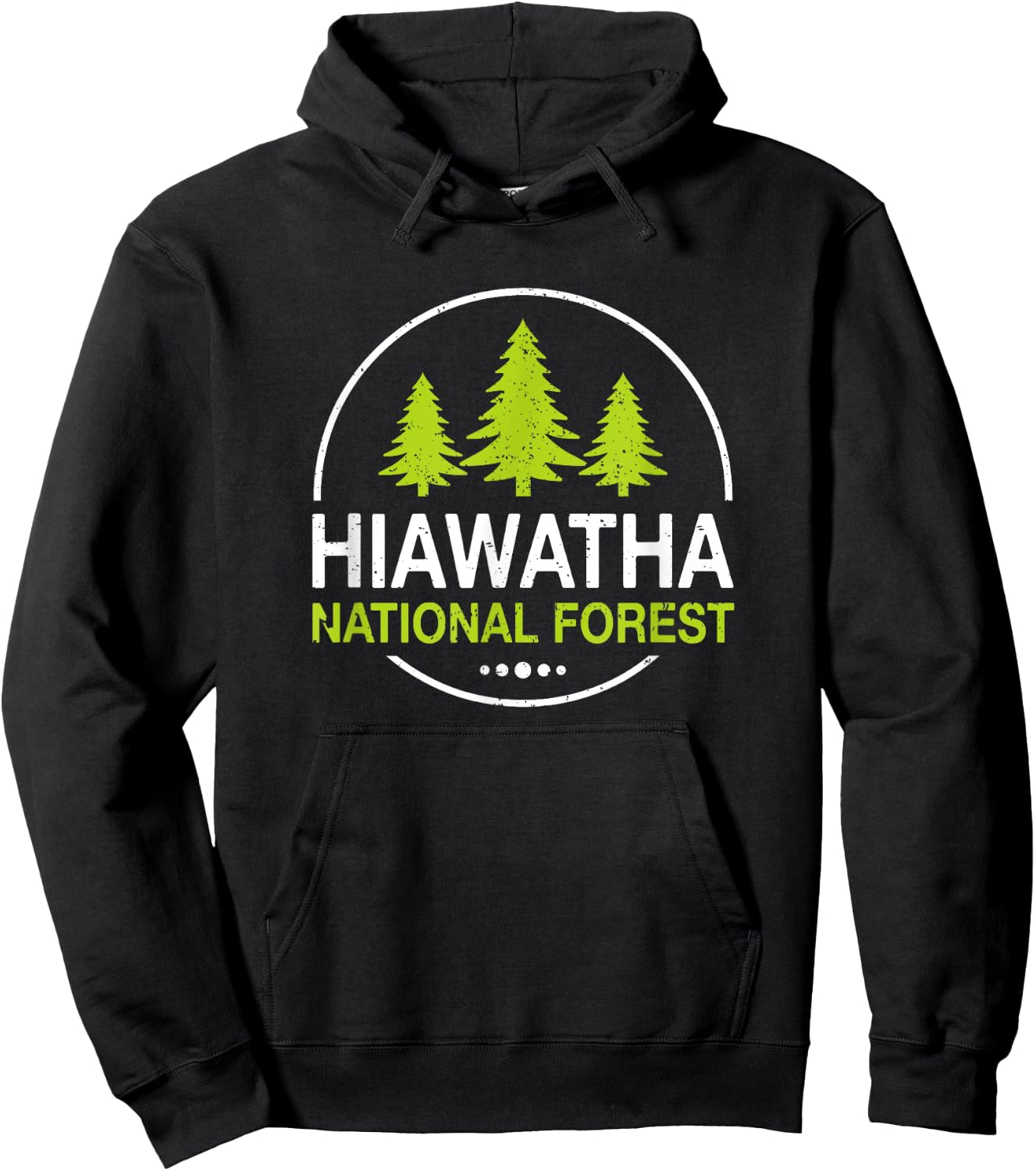Hiawatha National Forest Hoodie - Hoodie | Black