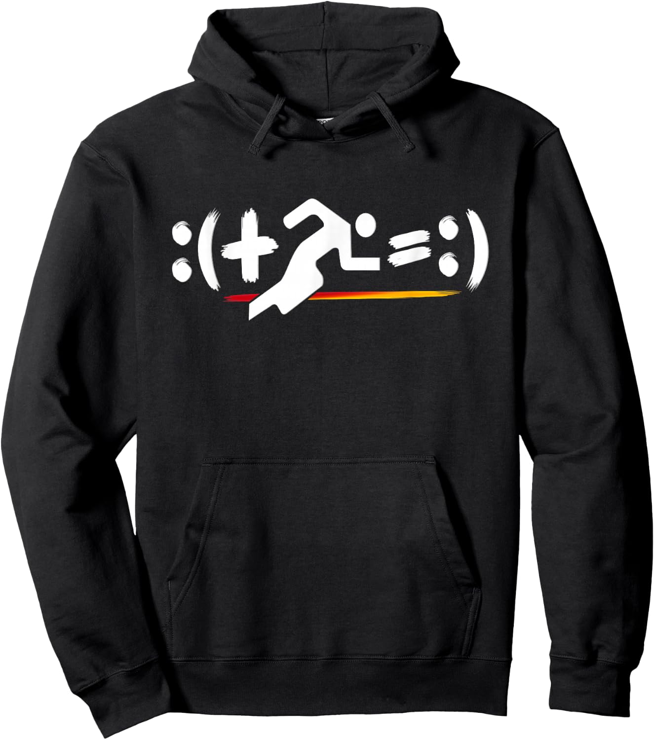 Running Math Equation With Math Symbols For Runners Hoodie - Hoodie | Black