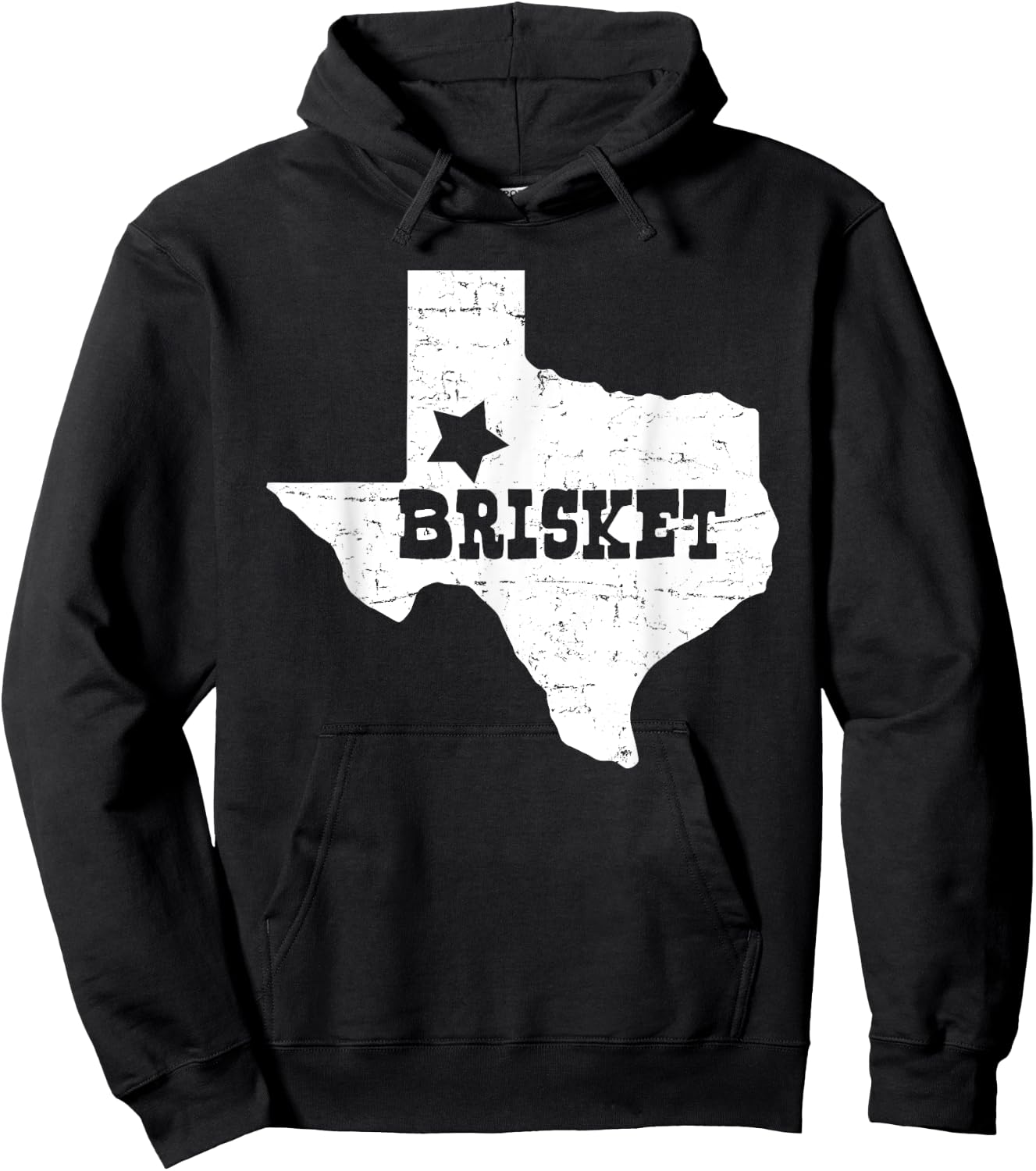 I Love Texas-Texas BBQ-BBQ Brisket-BBQ Lover Hoodie - Hoodie | Black