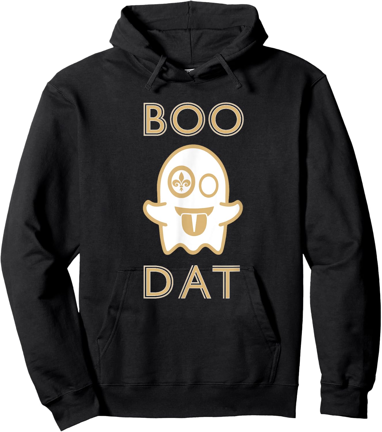 Boo Dat Fleur De Lis Hoodie - Hoodie | Black