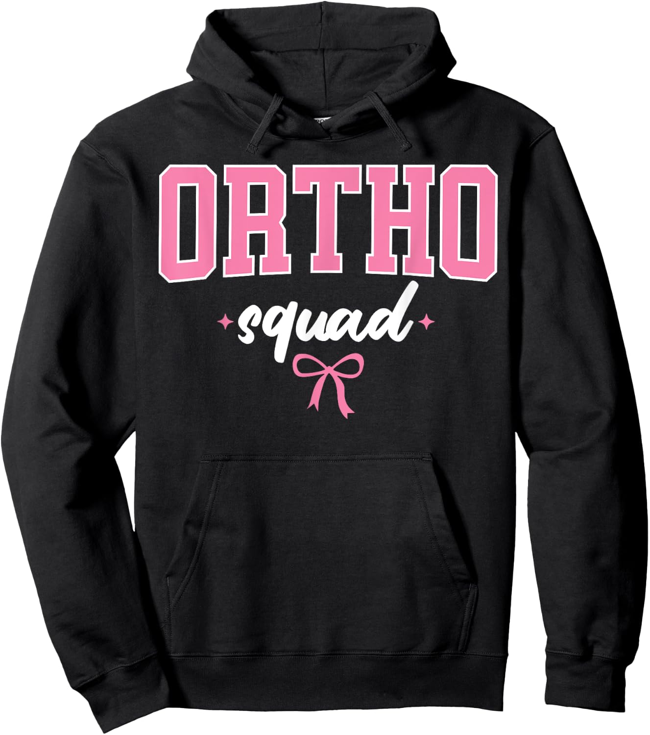 Ortho Squad Nurse Nursing Women RN Ortho Orthopedic Nurse Hoodie - Hoodie | Black