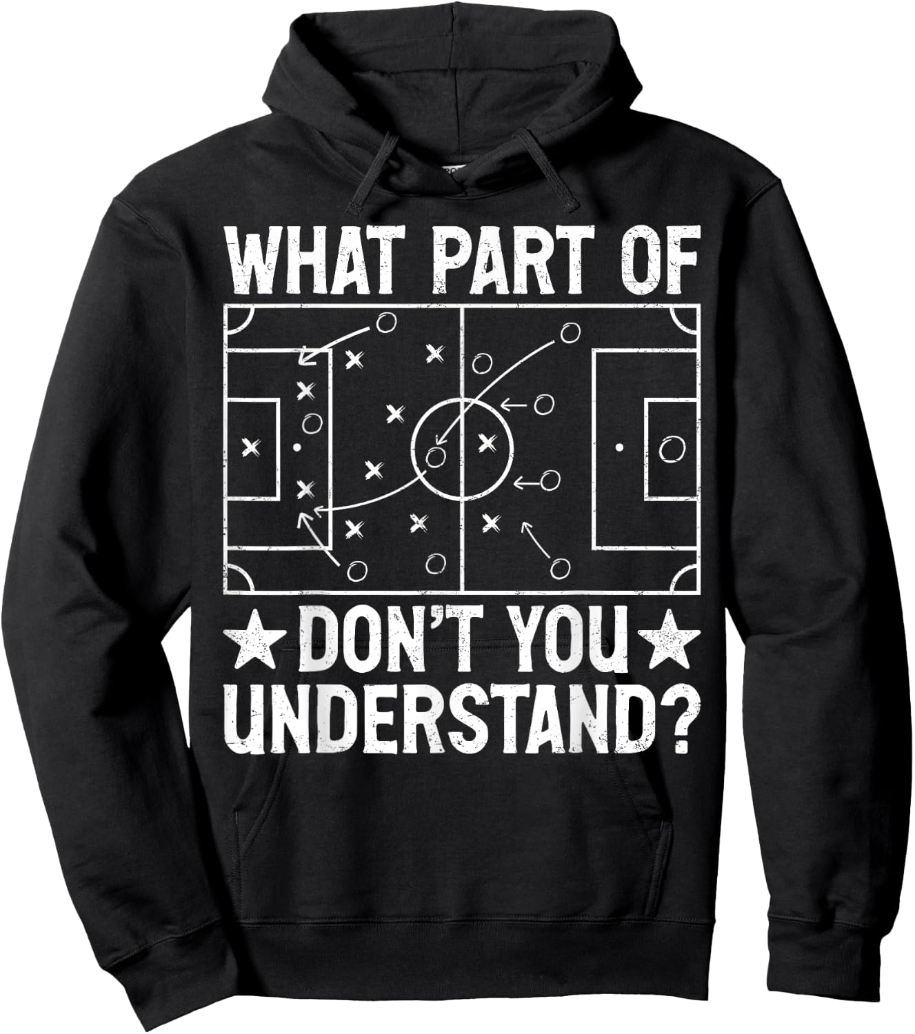 What Part of Don't You Understand Football Coach Men Women Hoodie - Hoodie | Black