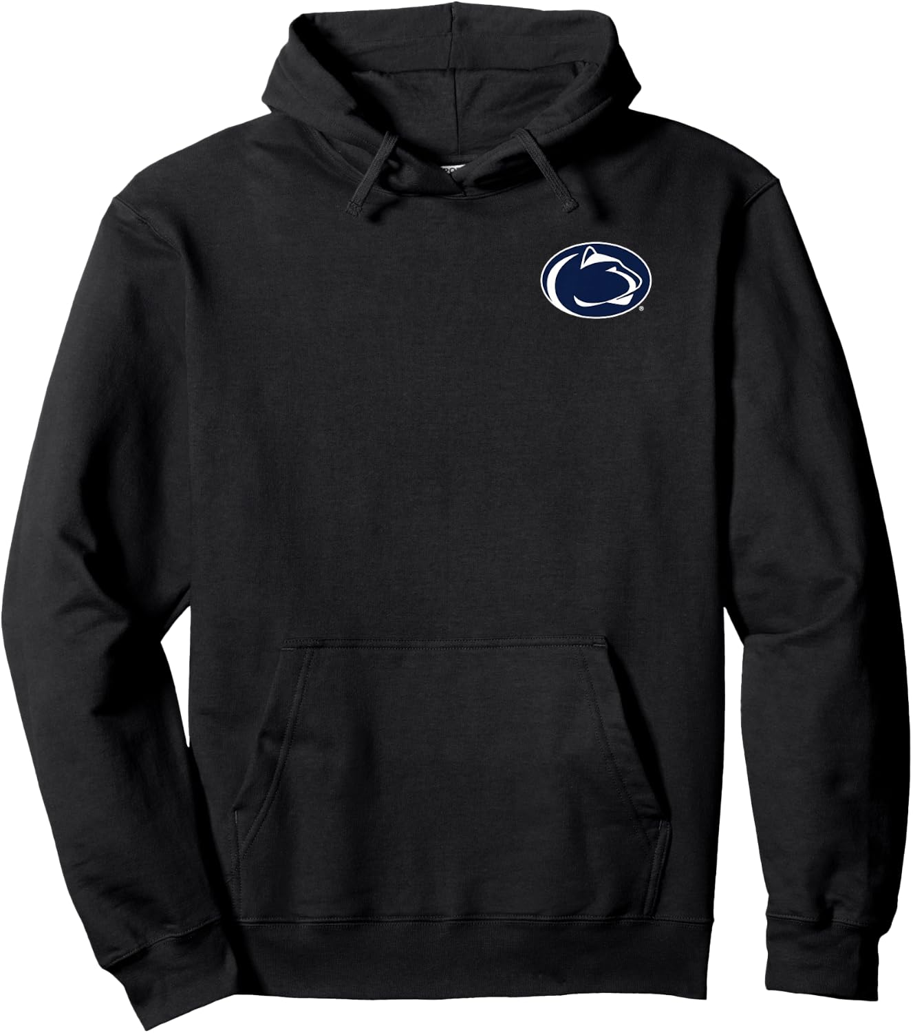 Penn State Nittany Lions Front/Back Mascot Dark Heather Hoodie - Hoodie | Black