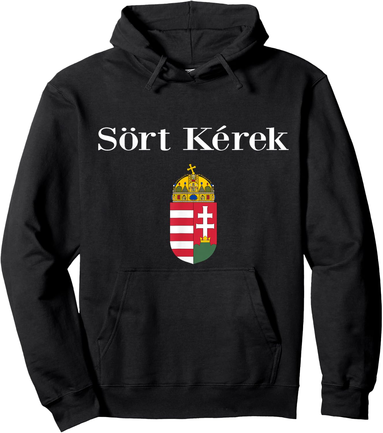 Beer Please In Hungarian Shirt Funny Magyar Souvenir Gifts Hoodie - Hoodie | Black