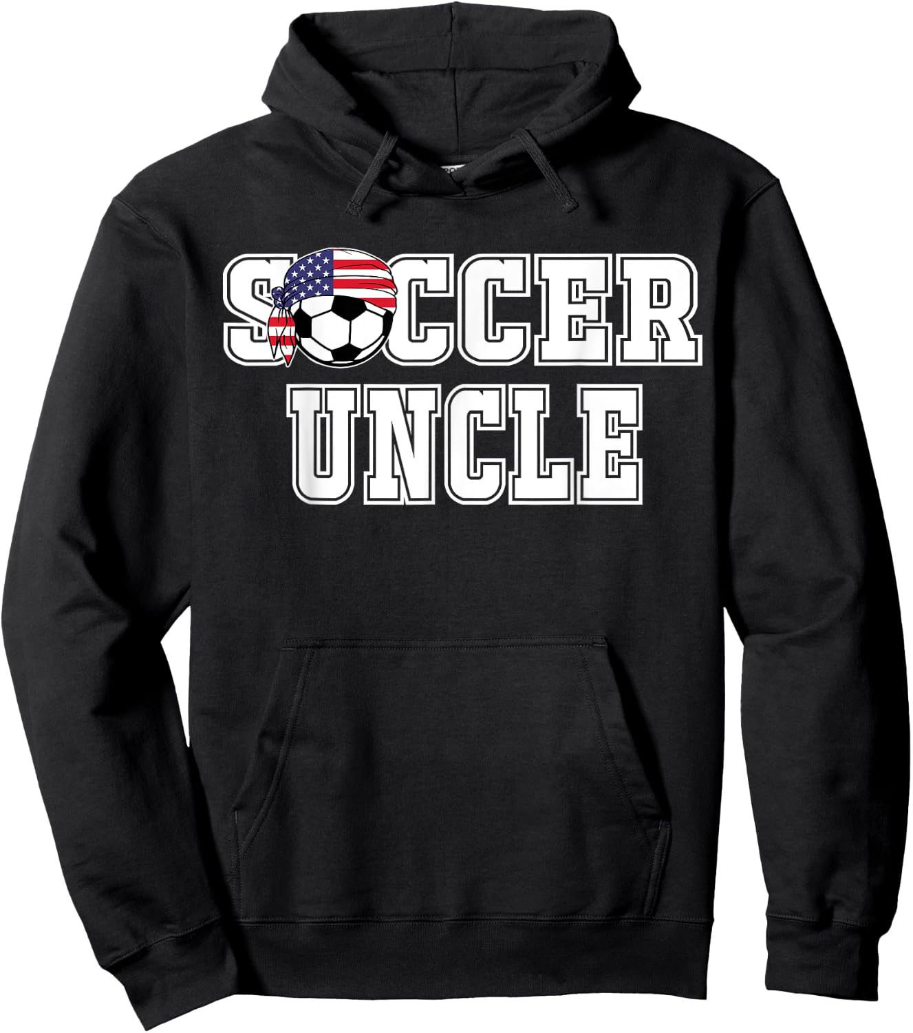 Soccer Uncle Shirt | Shirt for Soccer Uncle Hoodie - Hoodie | Black