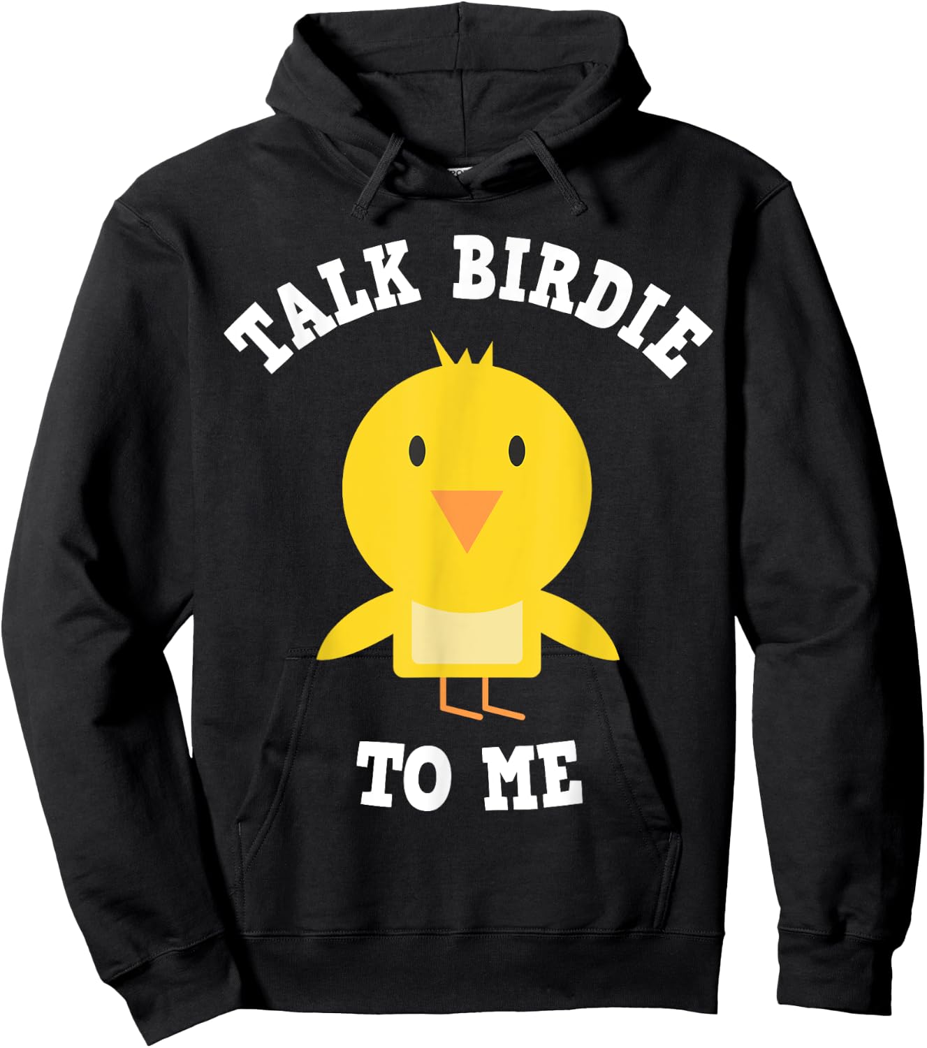 Golfers & Caddies: Talk Birdie To Me Hoodie - Hoodie | Black
