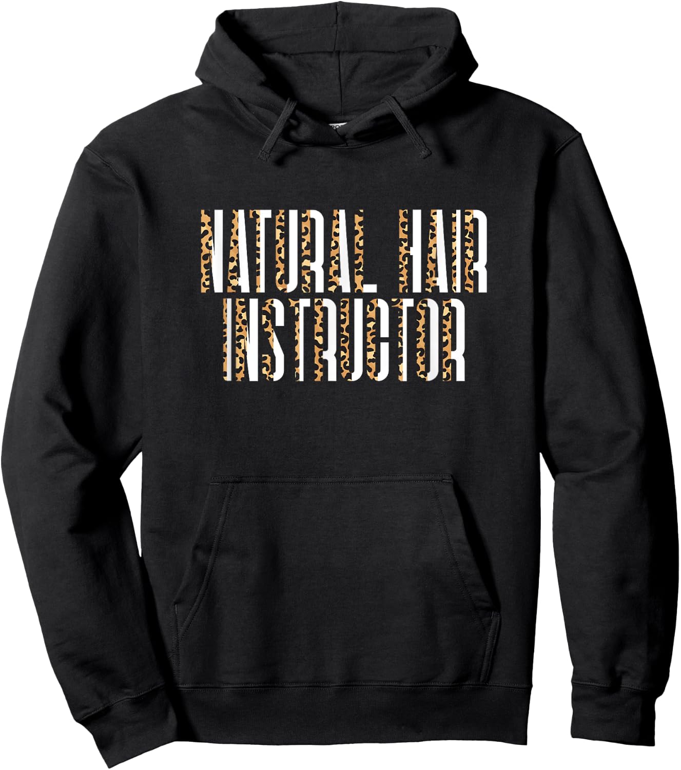 Natural Hair Instructor Curly Hair Afrocentric Women Hoodie - Hoodie | Black