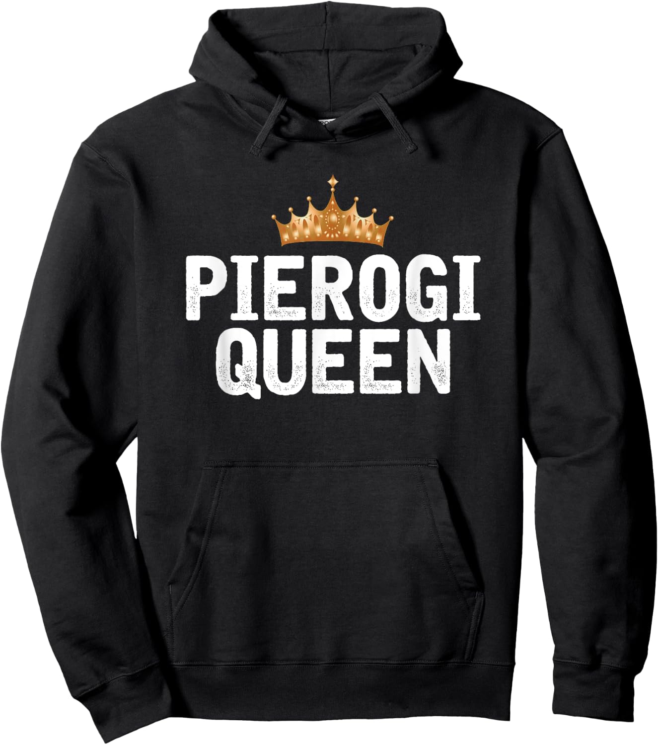 Pierogi Queen Hoodie - Hoodie | Black