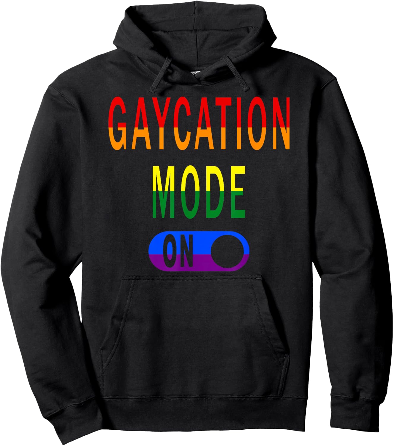Gaycation Travel Hoodie - Hoodie | Black
