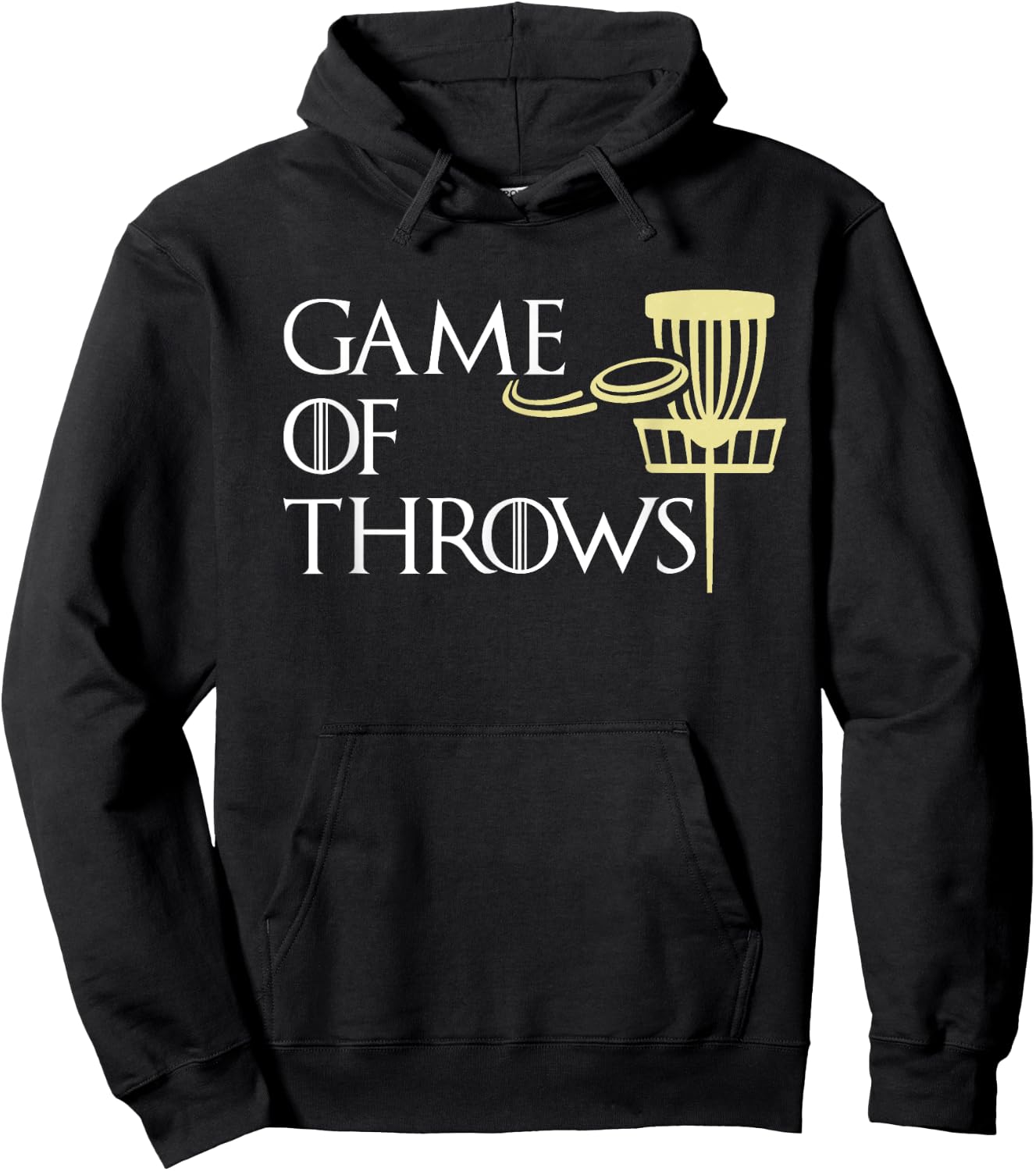 Funny Game Of Throws Disk Golf Men Women Gift Hoodie - Hoodie | Black