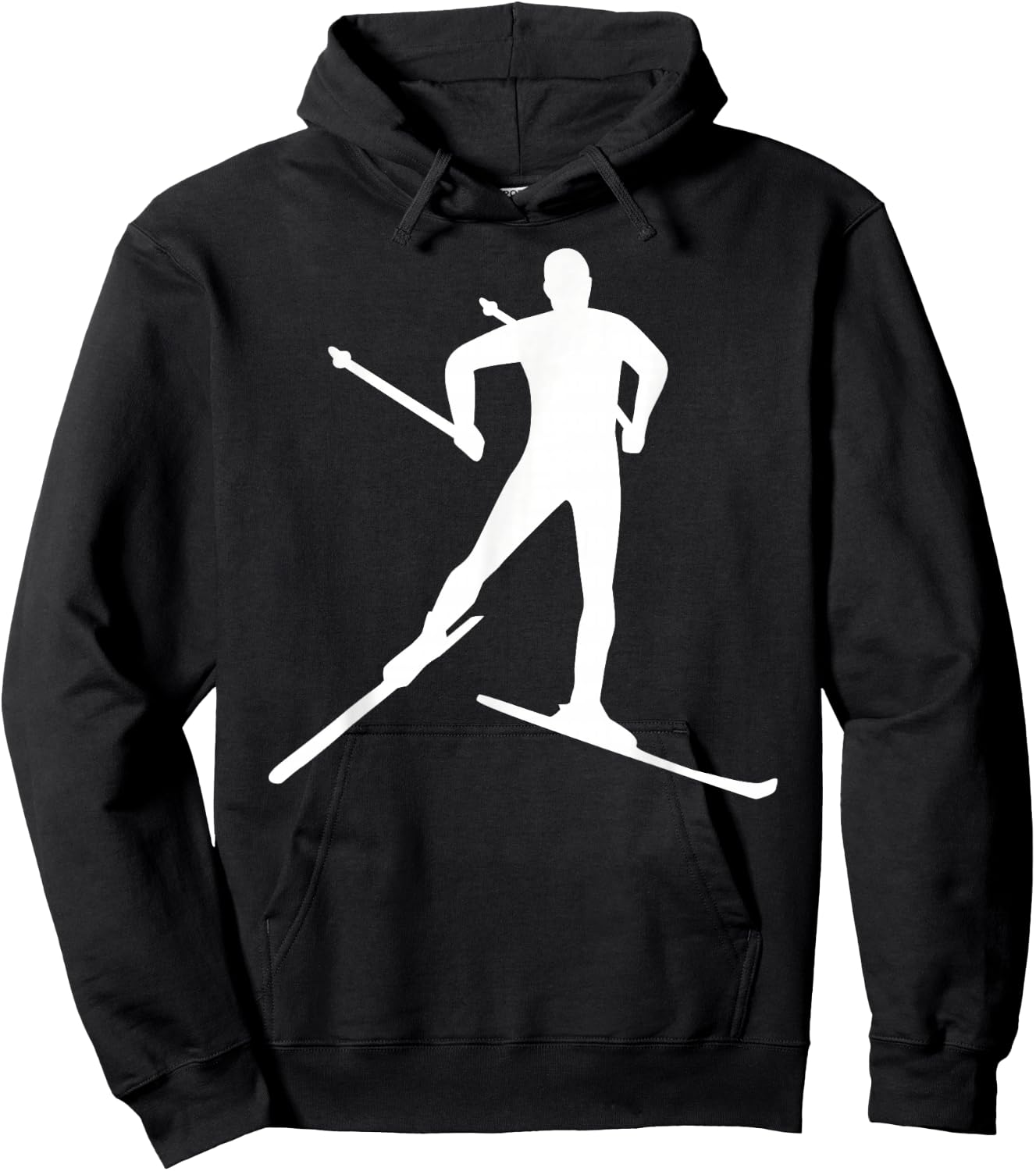 Cross-Country skiing Hoodie - Hoodie | Black