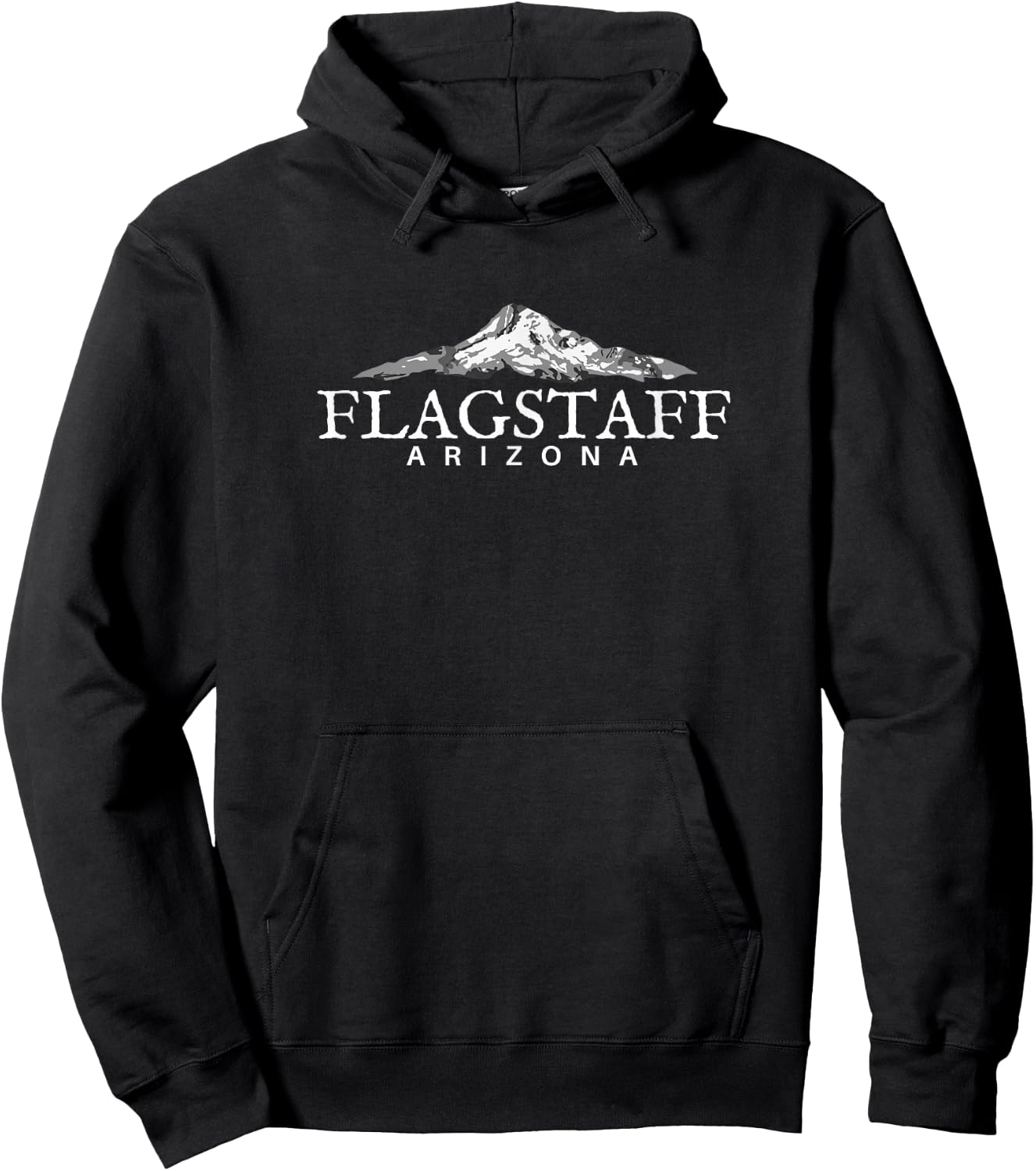 Flagstaff AZ Shirt, Arizona Mountain Town Hoodie - Hoodie | Black