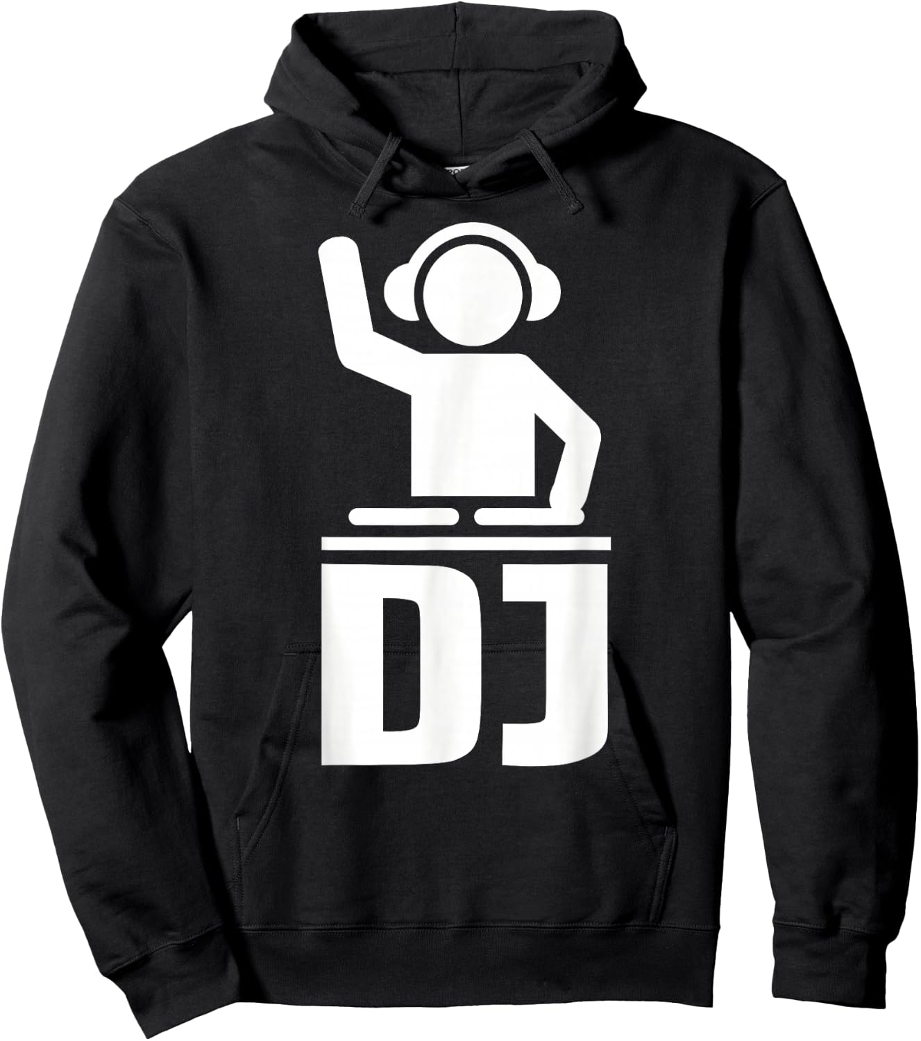 Kids DJ icon 6 Kelly Green Hoodie - Hoodie | Black