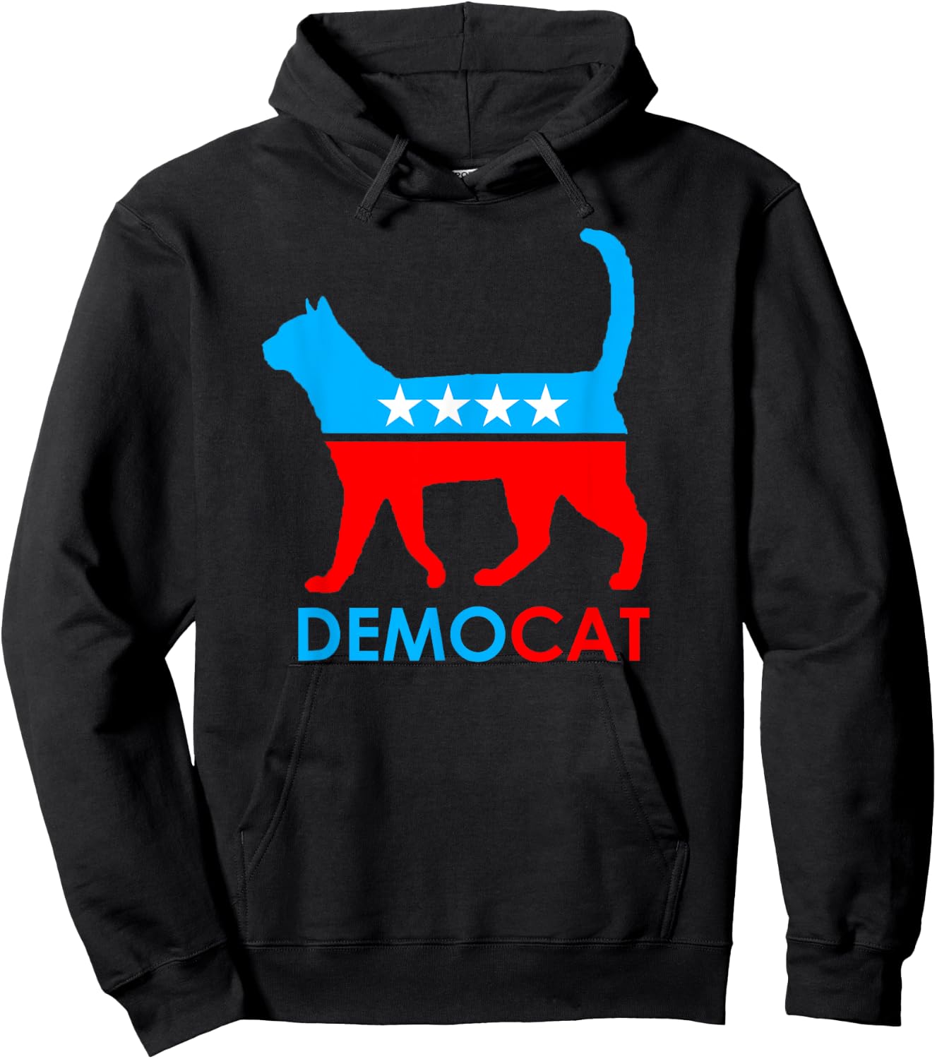 Democrat - DemoCAT Hoodie - Hoodie | Black