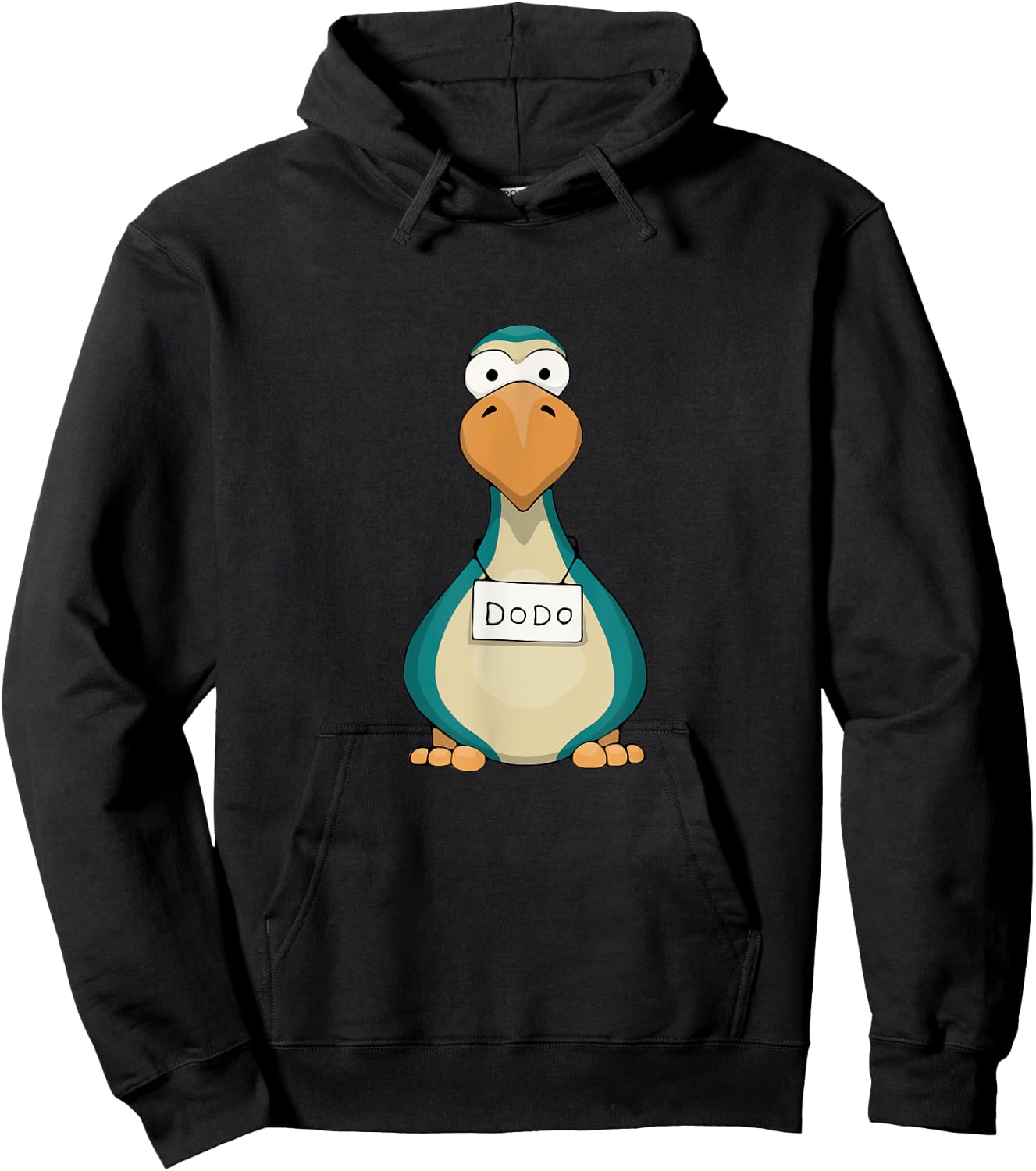 Remember This Bird Funky Cute Dodo Mug Shot Hoodie - Hoodie | Black