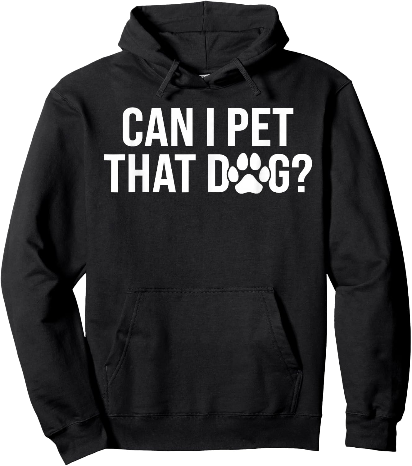 Can I Pet That Dog Funny Dawg Meme Funny Dog Lovers Hoodie - Hoodie | Black